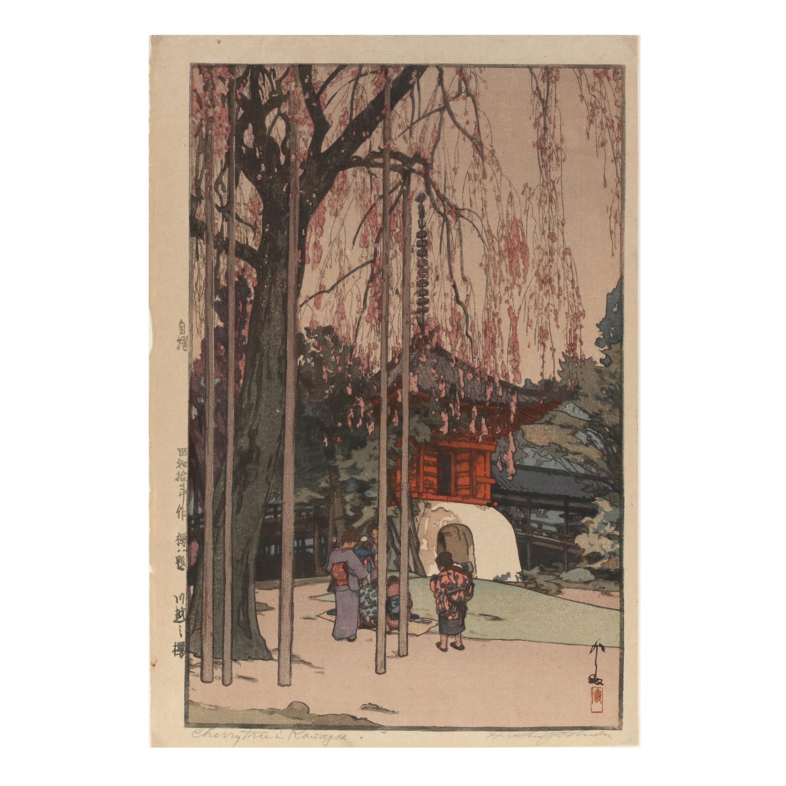 hiroshi-yoshida-japanese-1876-1950-i-cherry-tree-in-kawagoe-i