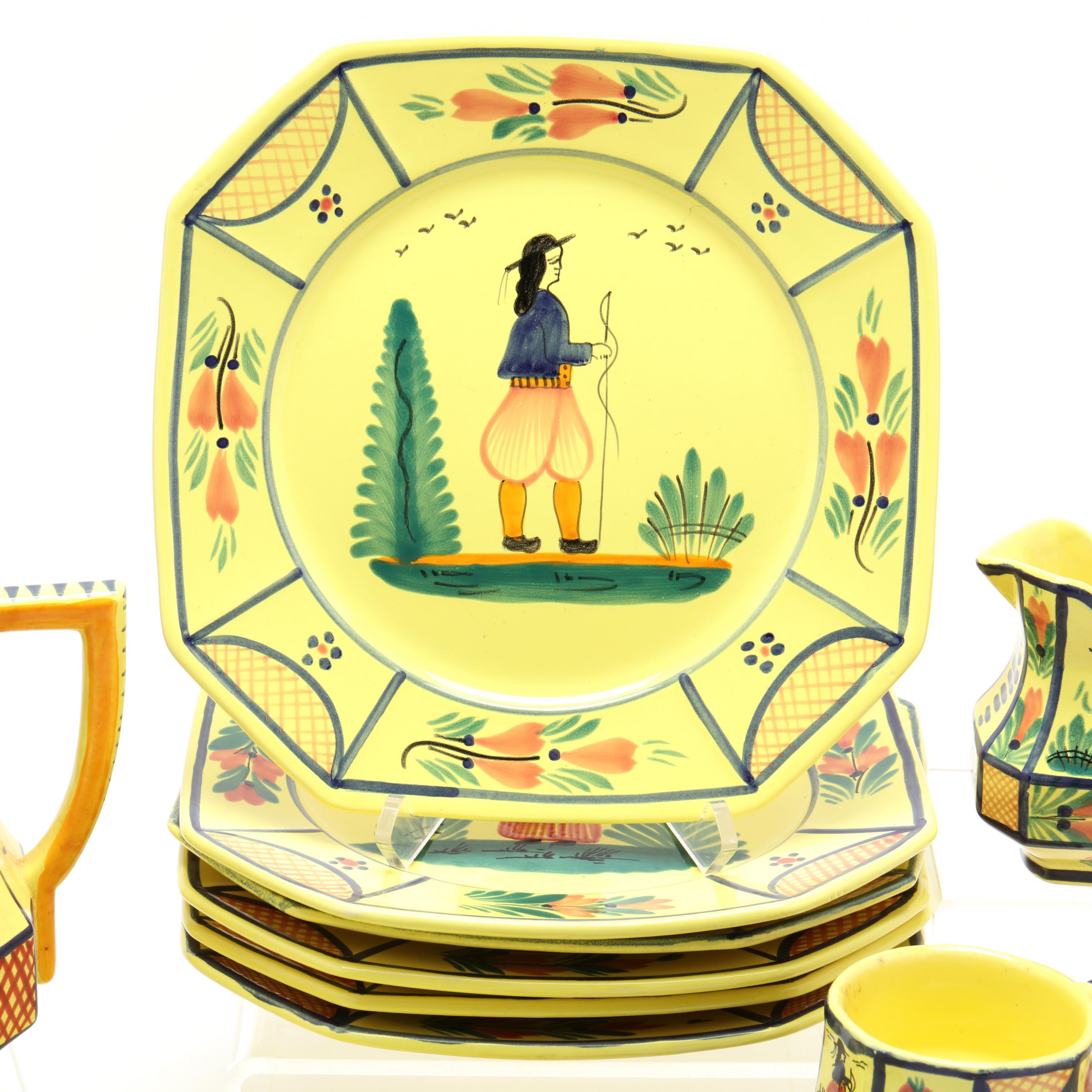 A Partial Set of Quimper 