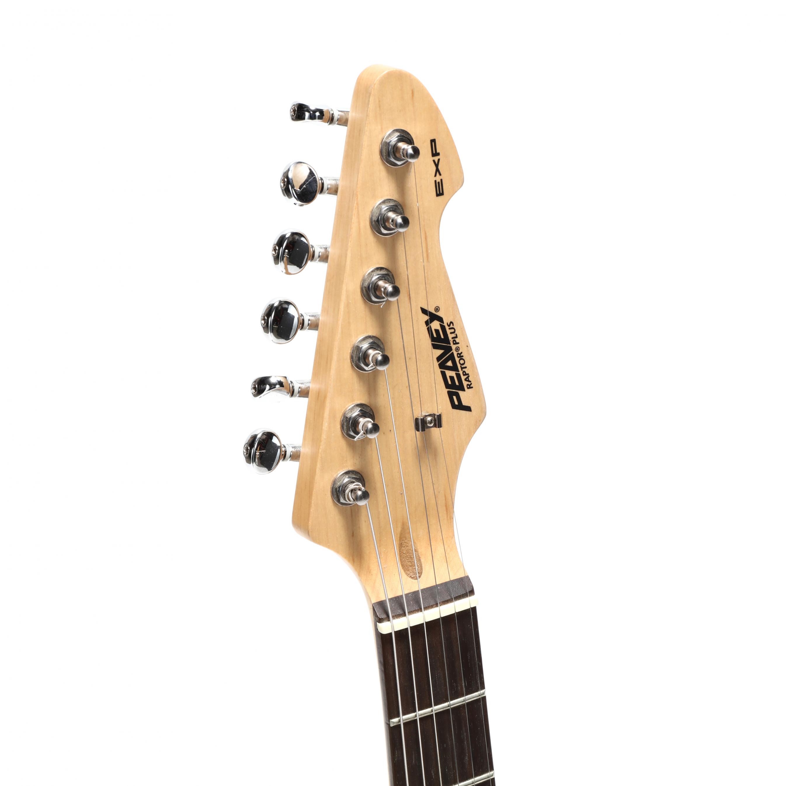 ☆値下　モディファイして新機能満載のPEAVY RAPTOR PLUS ST Peavey Raptor Plus EXP Solid Body Electric Guitar (Lot 3209
