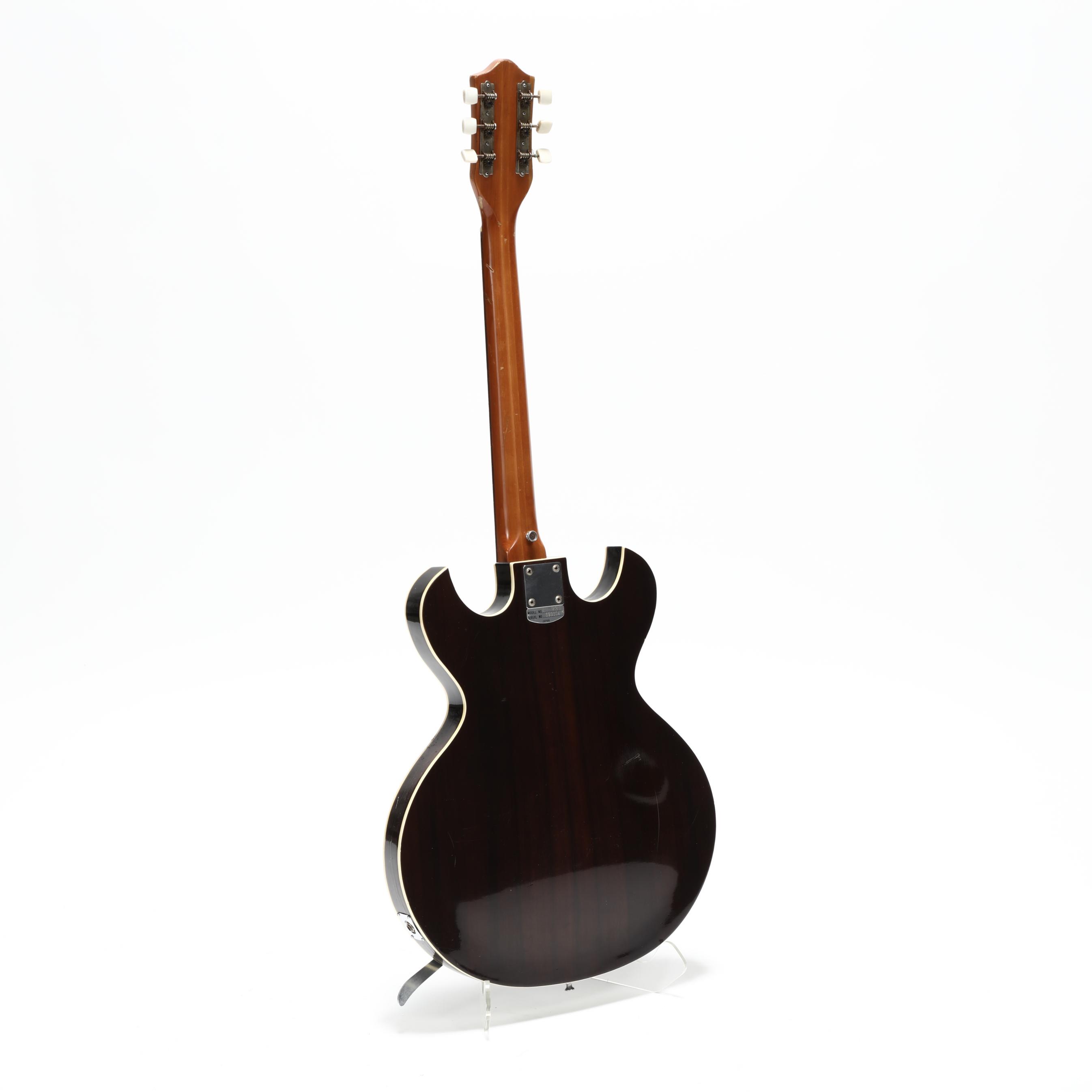 Vintage Teisco Del Ray Model EP-93T Hollow Body Electric Guitar