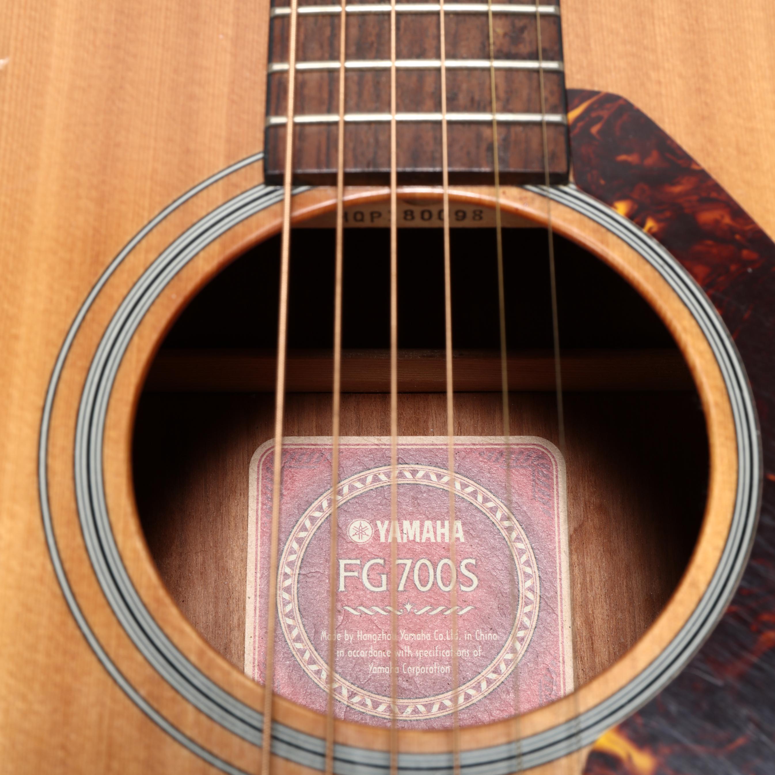 Yamaha FG700S Flat Top Acoustic Guitar Lot 3187 Upcoming Musical Instruments Glass Asian Arts Online Only AuctionFeb 6 2020 10 00am