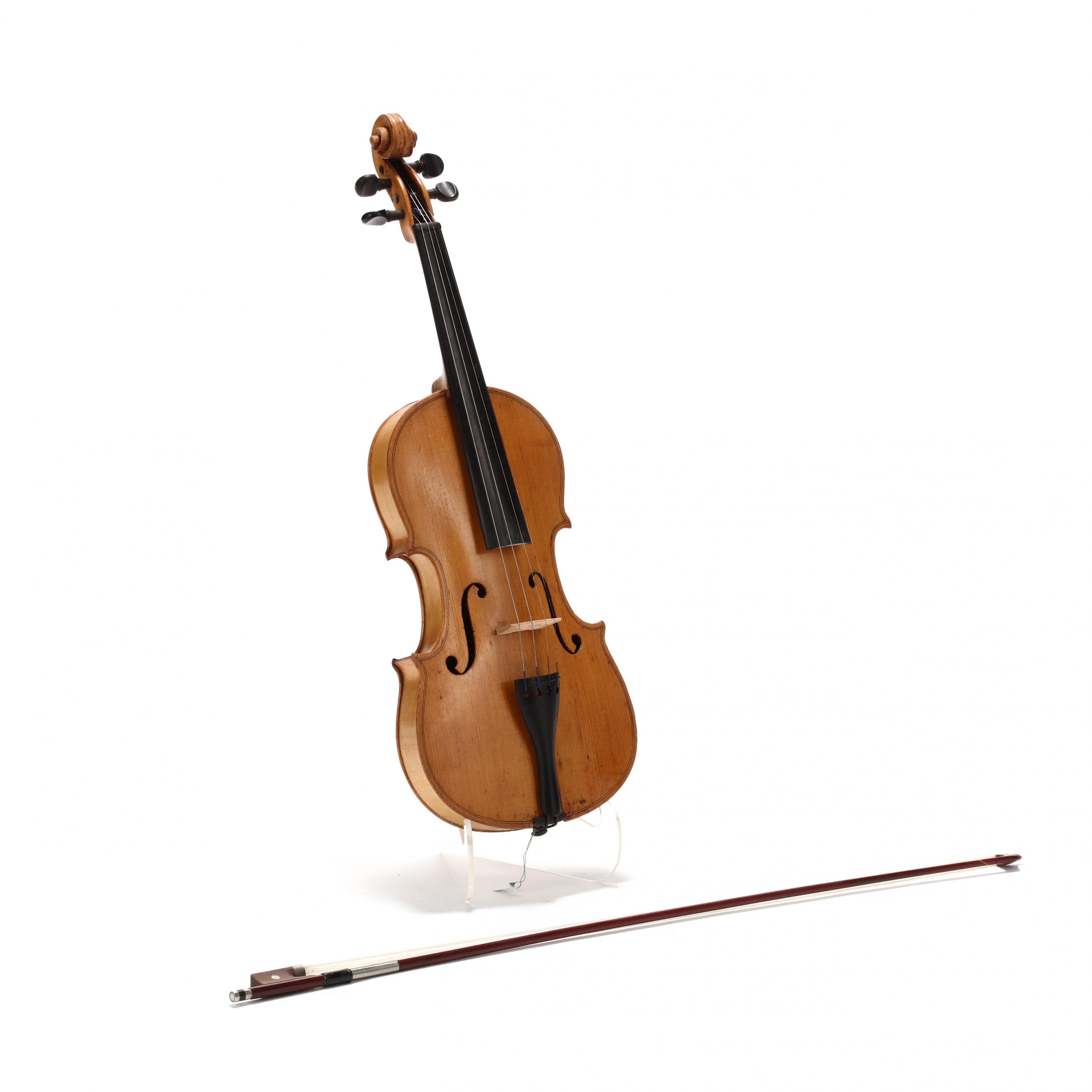 Czech 4/4 Copy of a Stradivarius (Lot 3249 - Upcoming: Musical