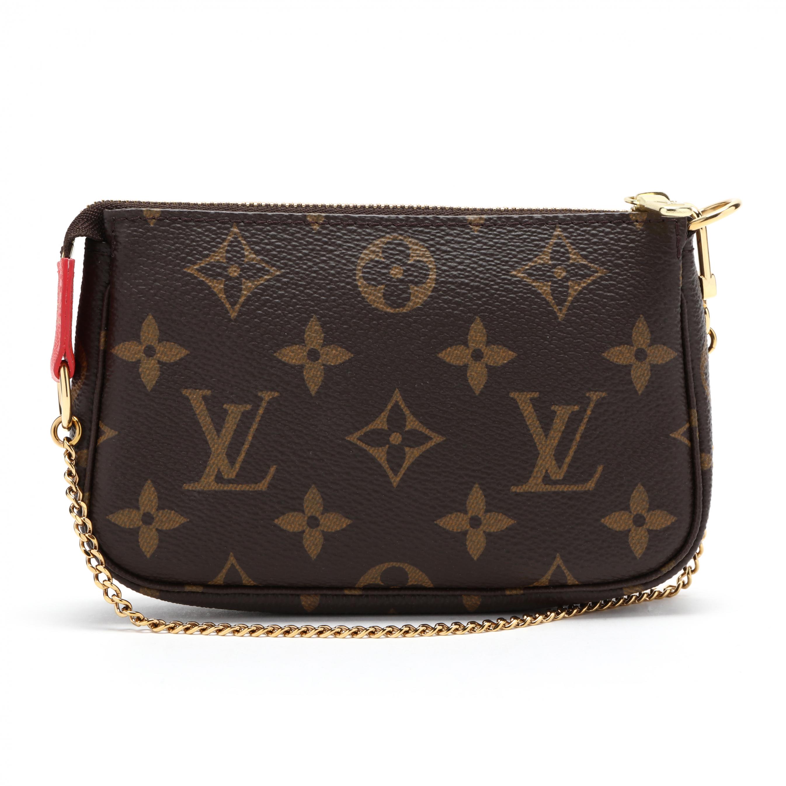 Limited Edition Mini Pochette Wristlet, Evasion, Louis Vuitton