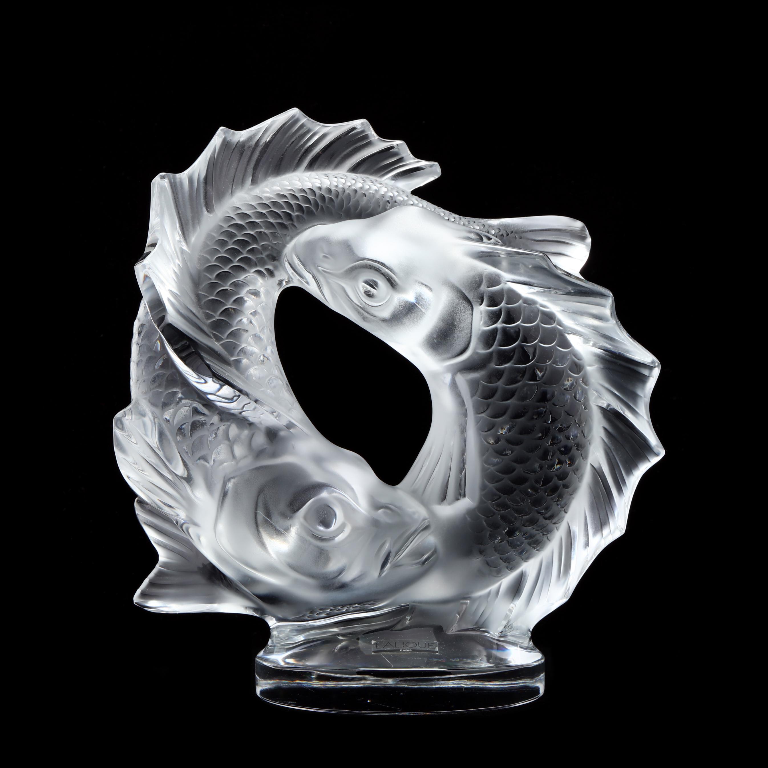 lalique-crystal-large-double-fish-sculpture