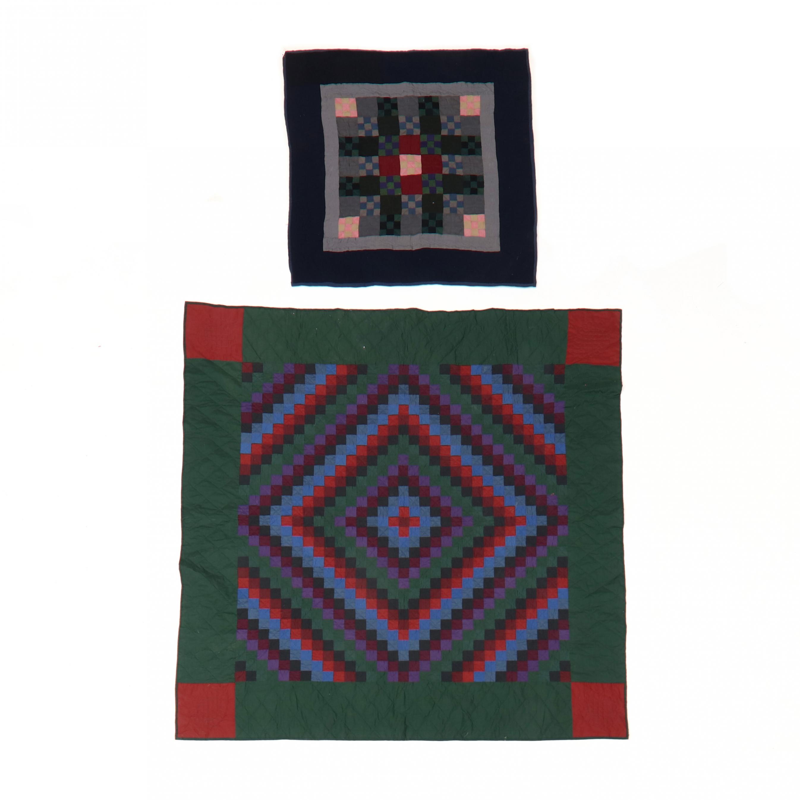 two-amish-quilts