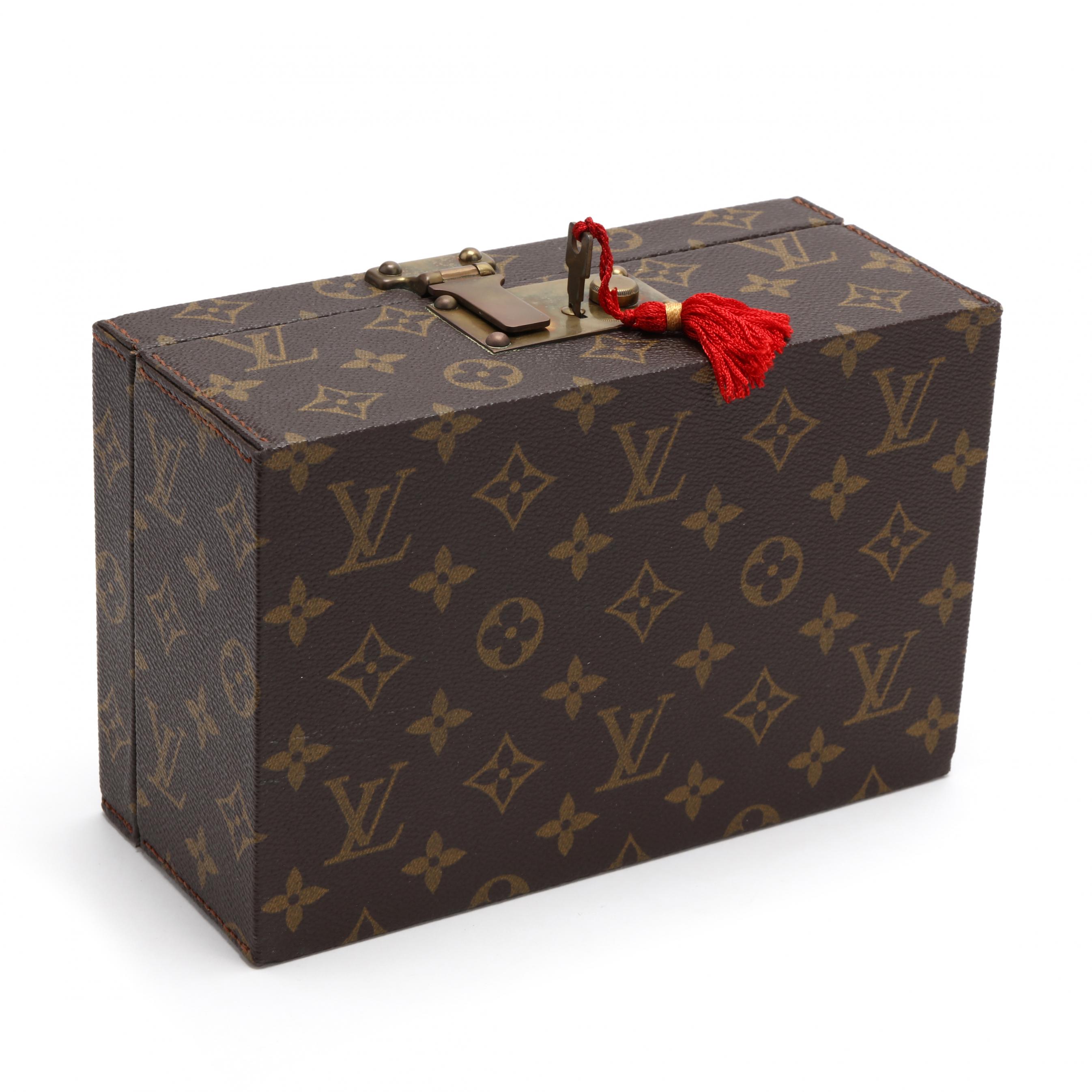 Vintage LOUIS VUITTON Monogram Canvas Boite A Tout Jewelry Case