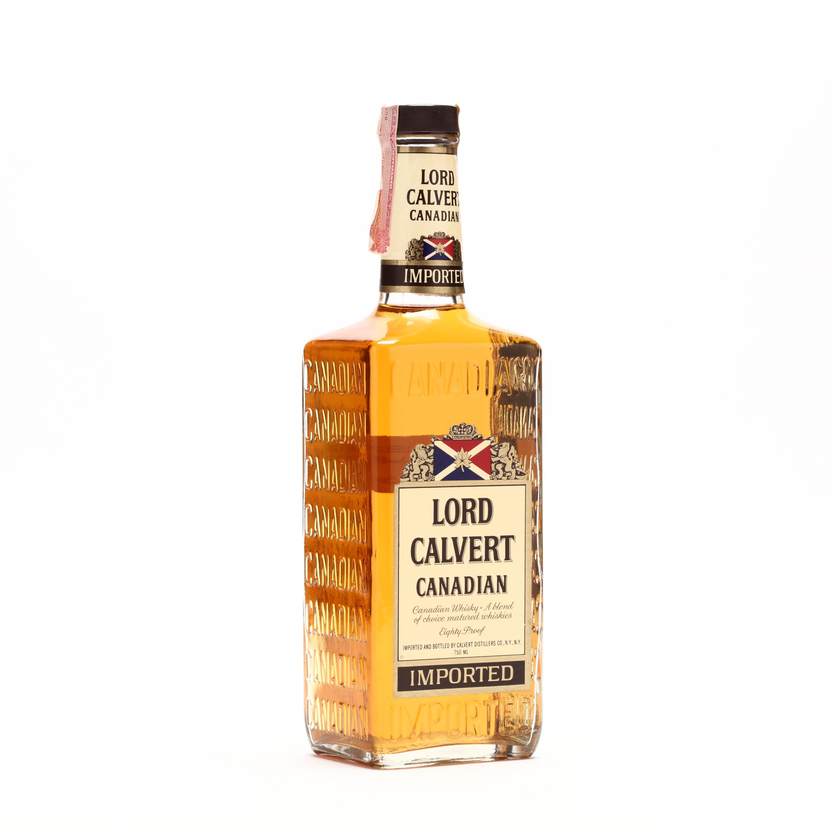 Lord Calvert Canadian Whisky (Lot 2179 - Online-Only Wine