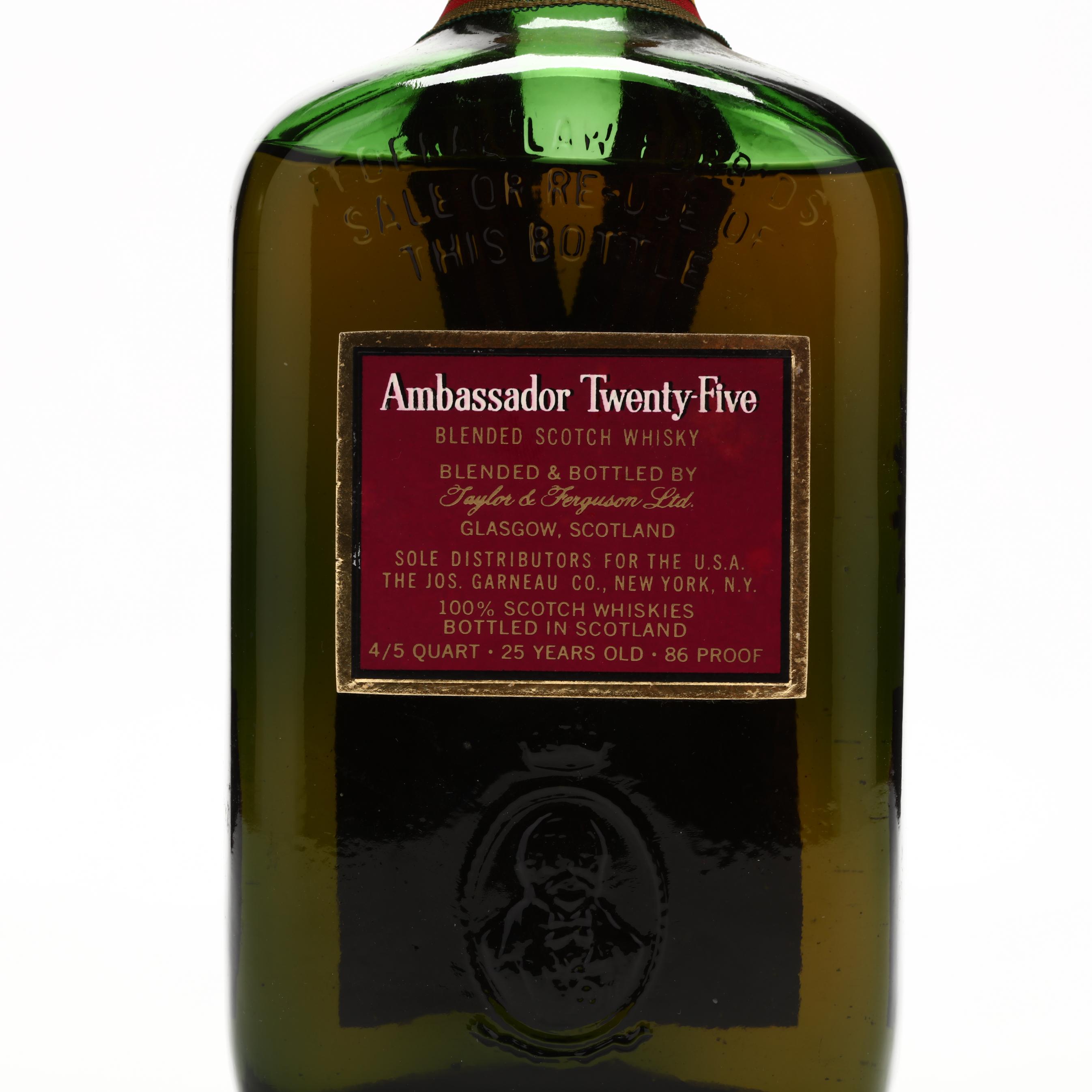 Ambassador Blended Scotch Whisky (Lot 2185 - Online-Only Wine