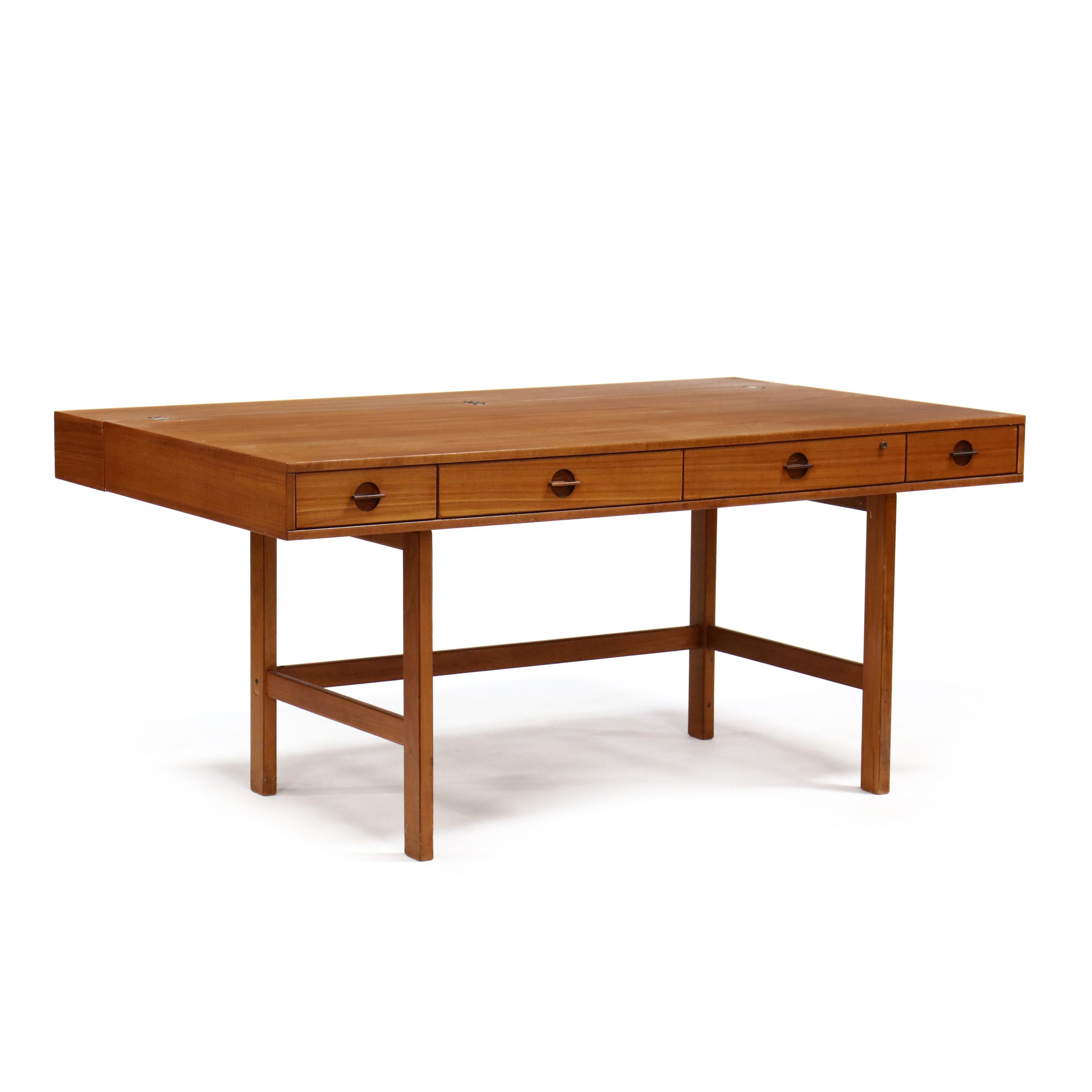 Jens Quistgaard (Denmark, 1919-2008), Teak Flip-Top Desk (Lot 169