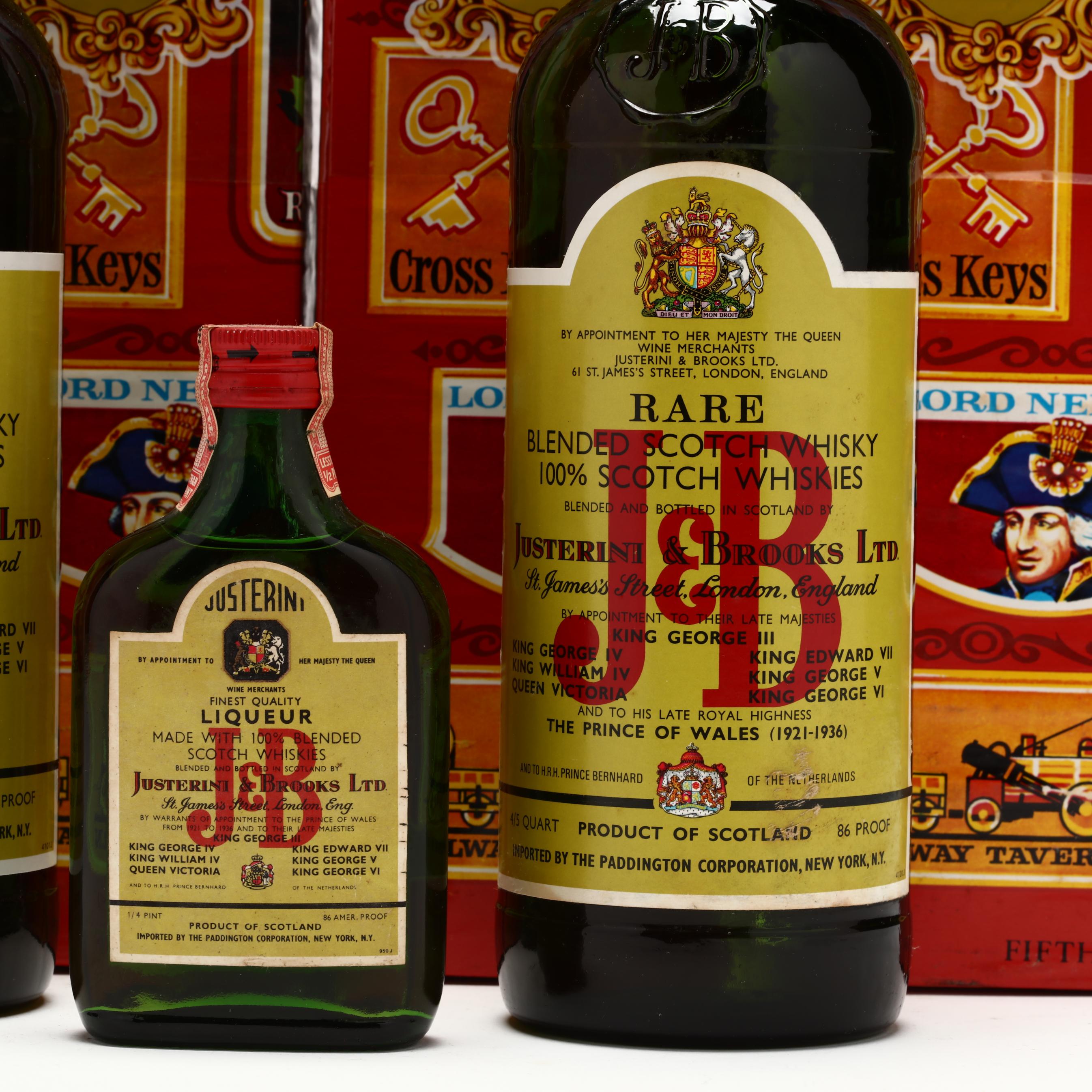 J&B Justerini & Brooks Rare Blended Scotch Whisky (Lot 3106