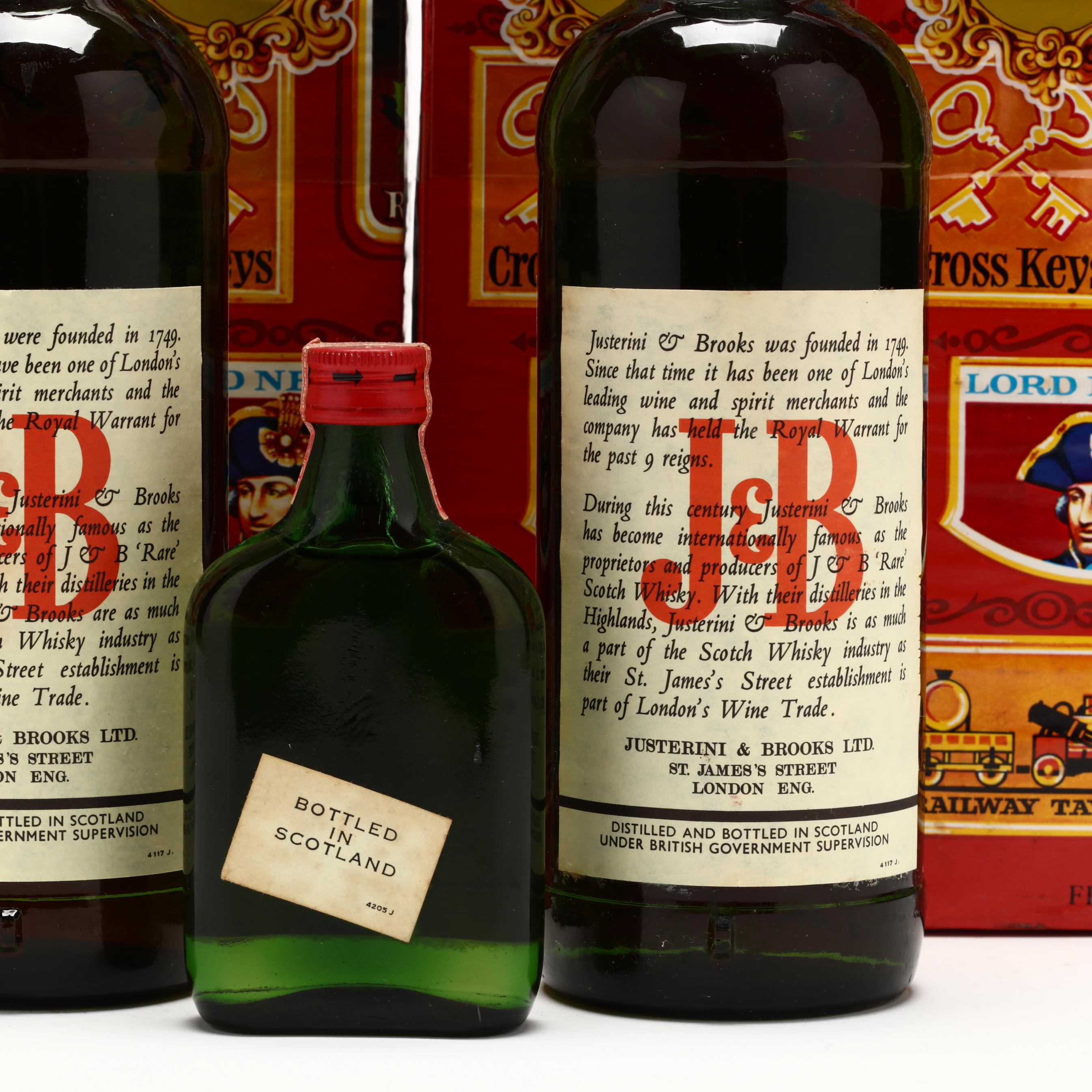J&B Justerini & Brooks Rare Blended Scotch Whisky (Lot 3106 - Fine 
