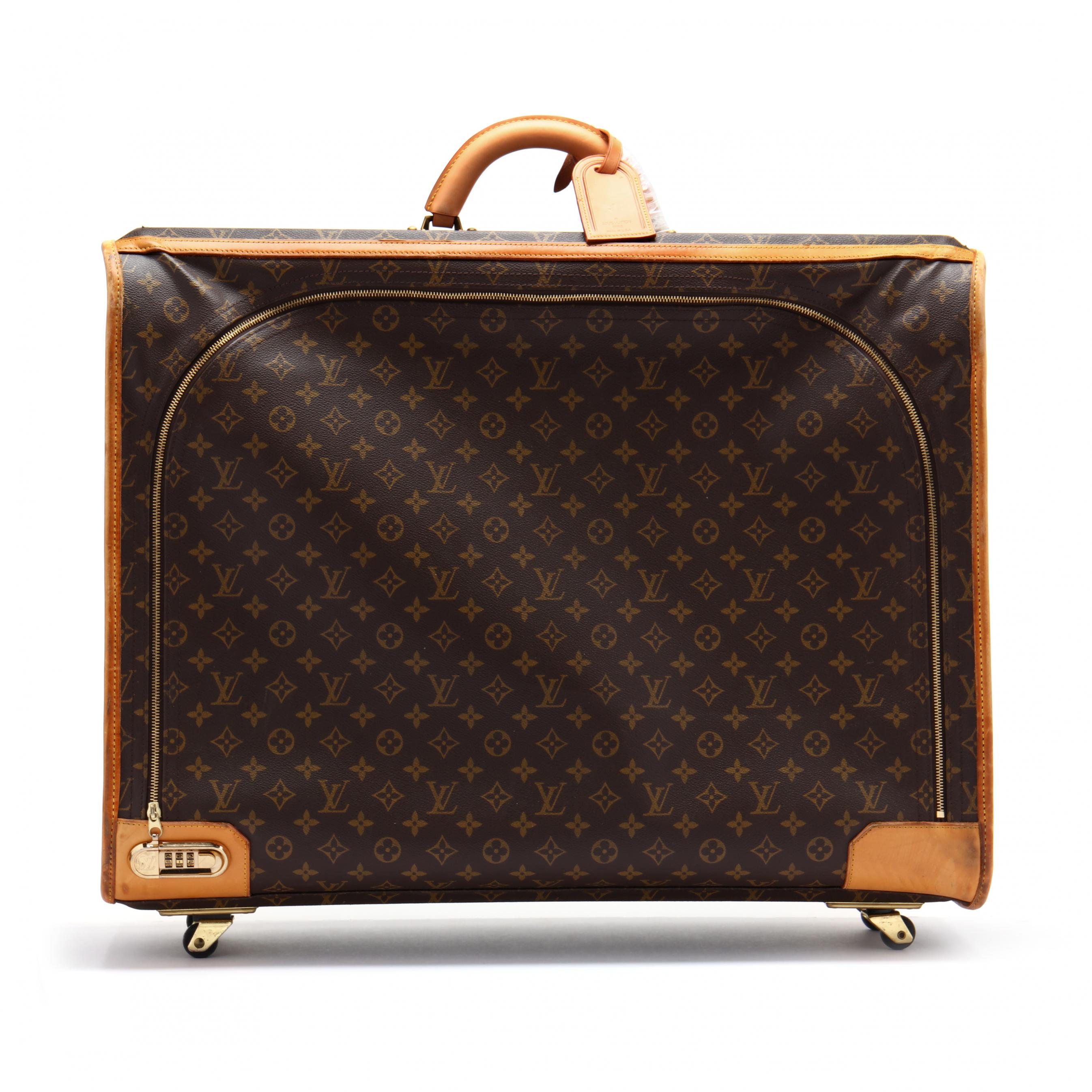 Lot - GROUP OF THREE LOUIS VUITTON SOFT CASE SUITCASES