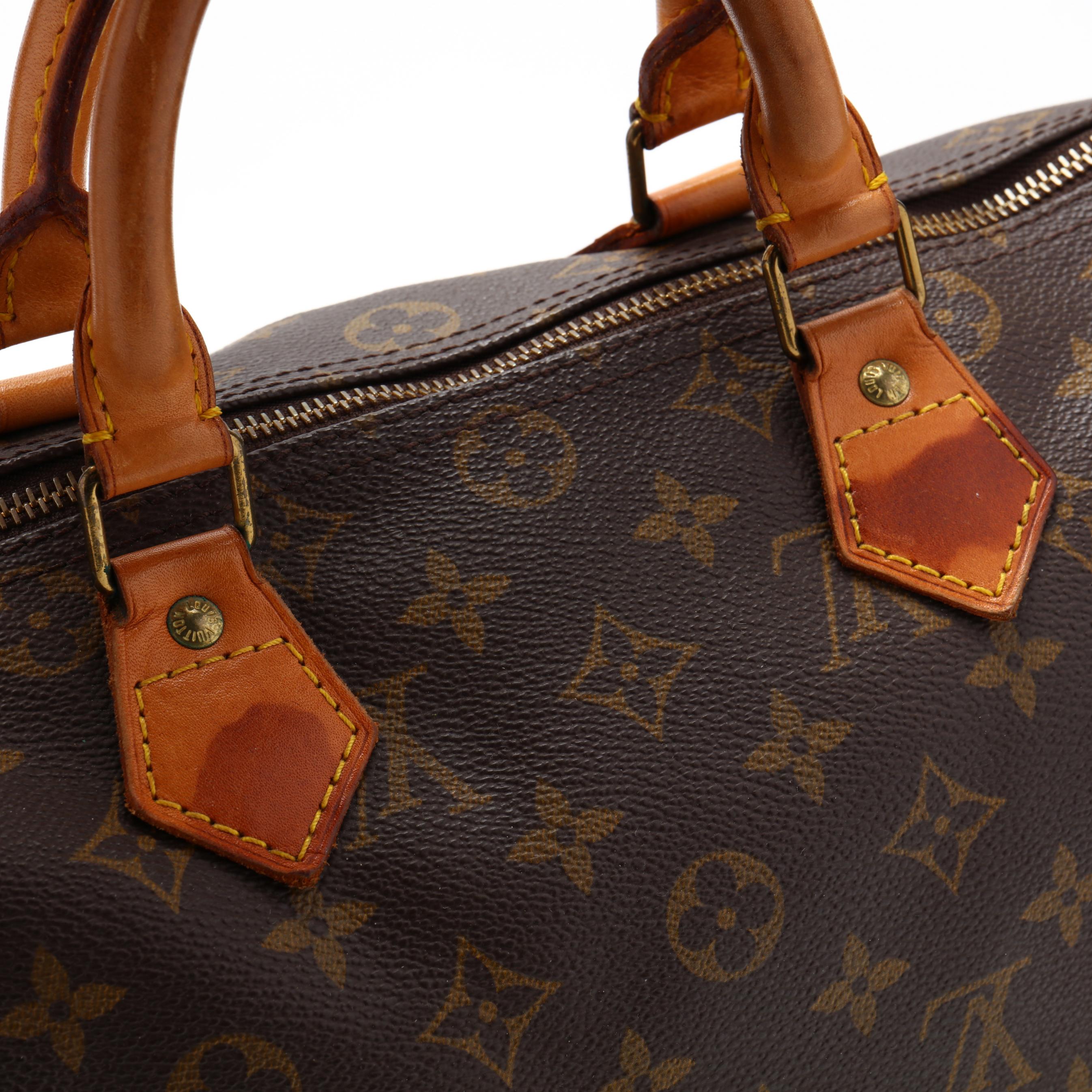 Vintage Speedy 30 Top Handle Bag, Louis Vuitton (Lot 100