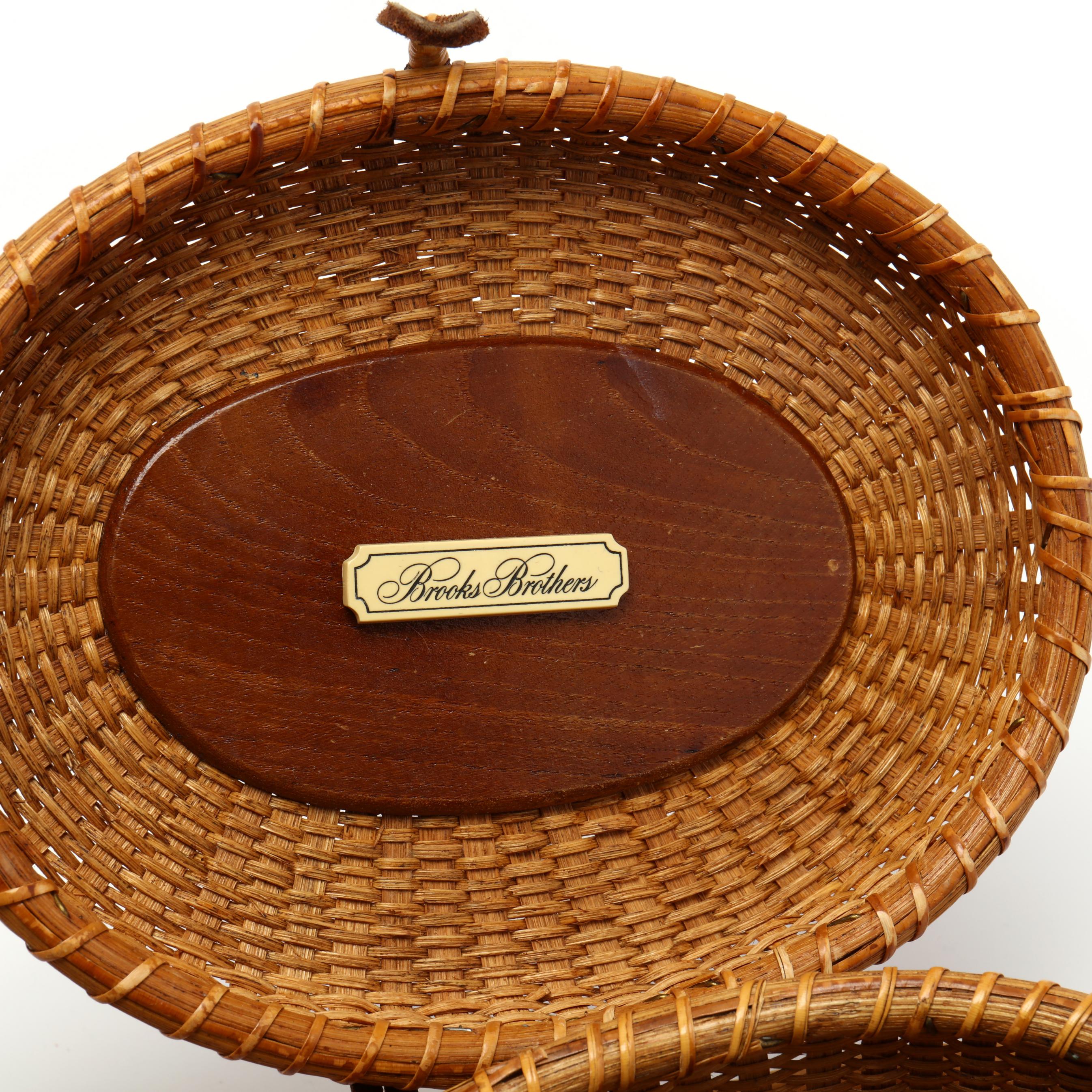 Brooks Brothers ナンタケットバスケット Two Nantucket Style Basket Purses (Lot 155 - The June Estate