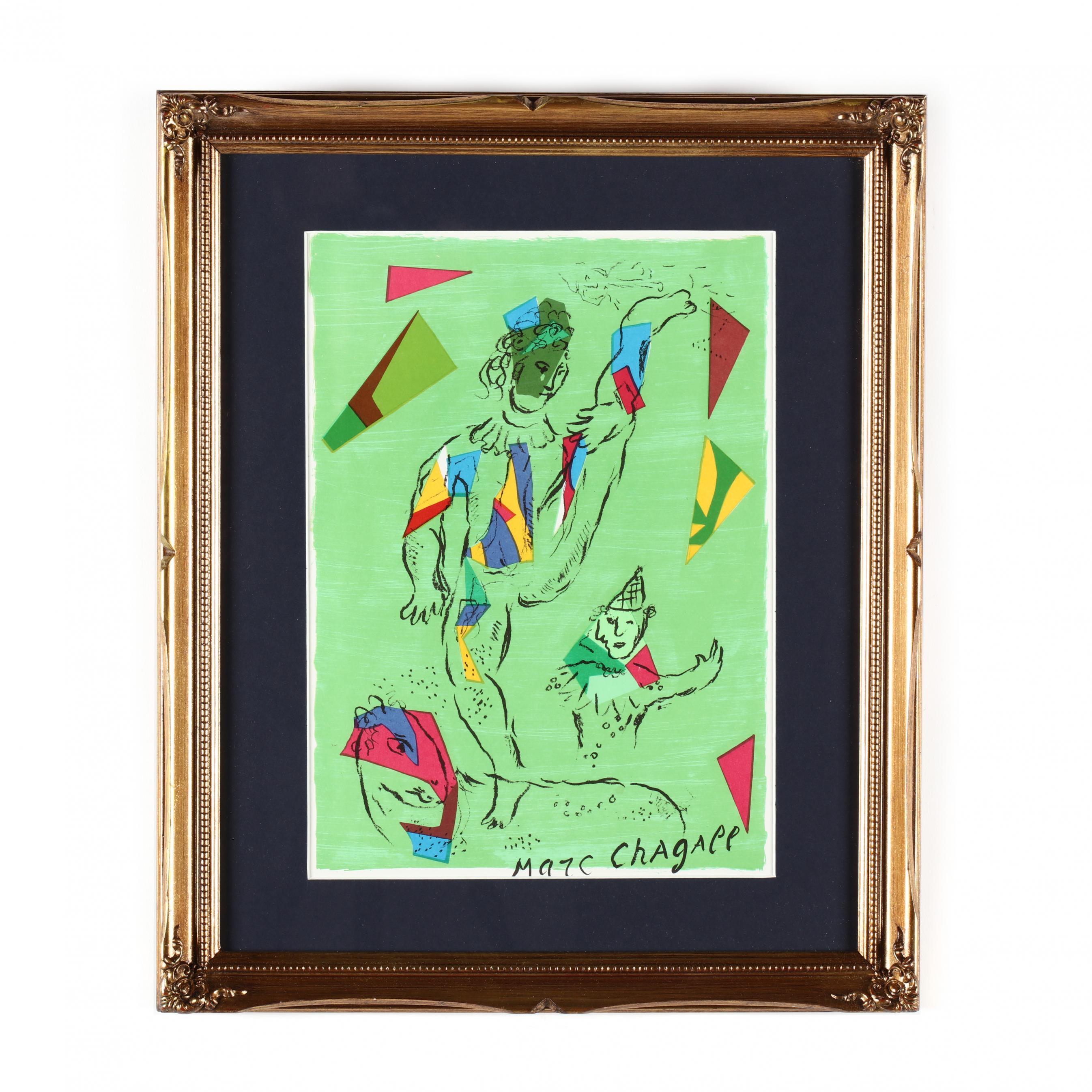 Marc Chagall (French/Russian, 1887–1985), L'Acrobat Vert (The