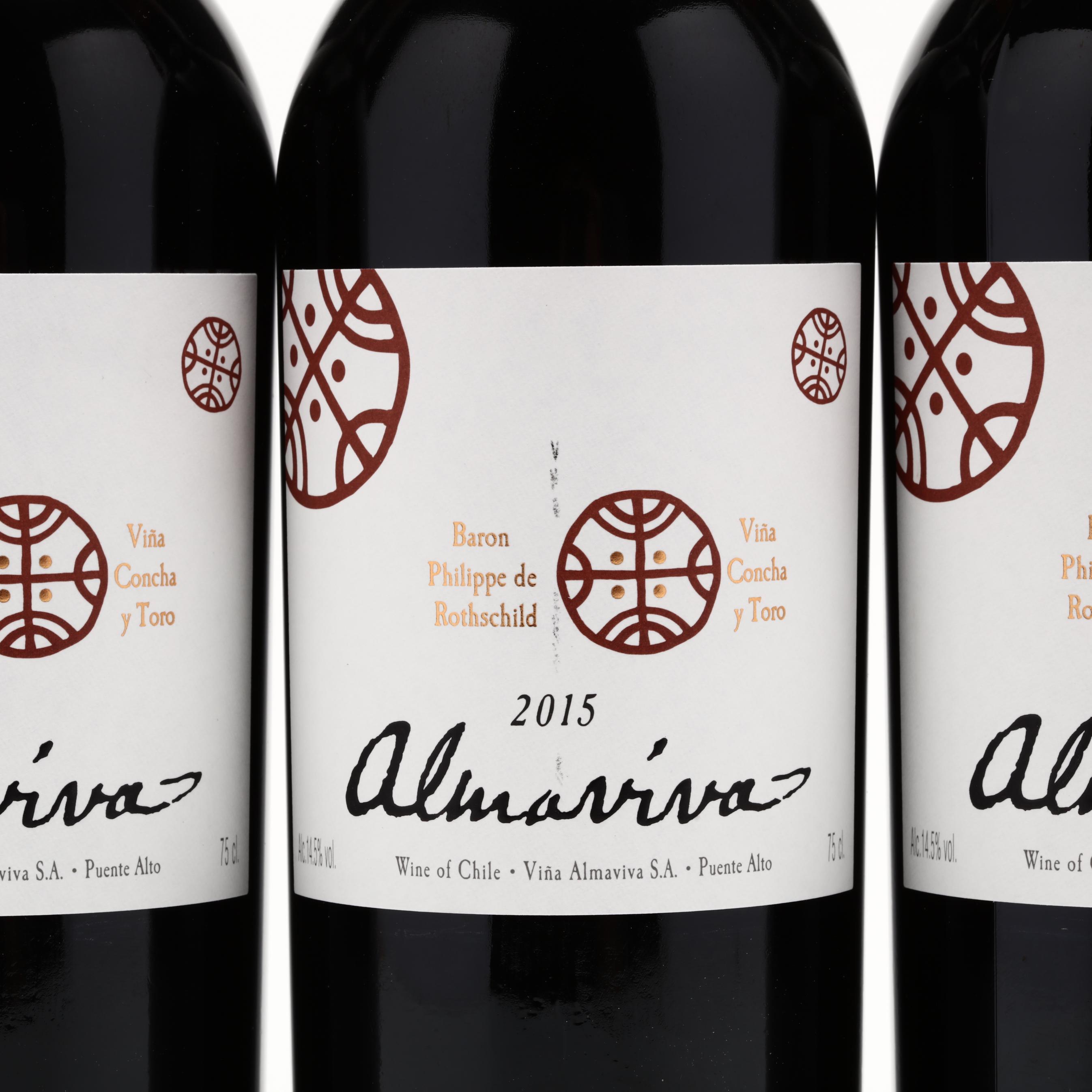 Vina Almaviva - Vintage 2015 (Lot 4135 - Fine Wine & Rare