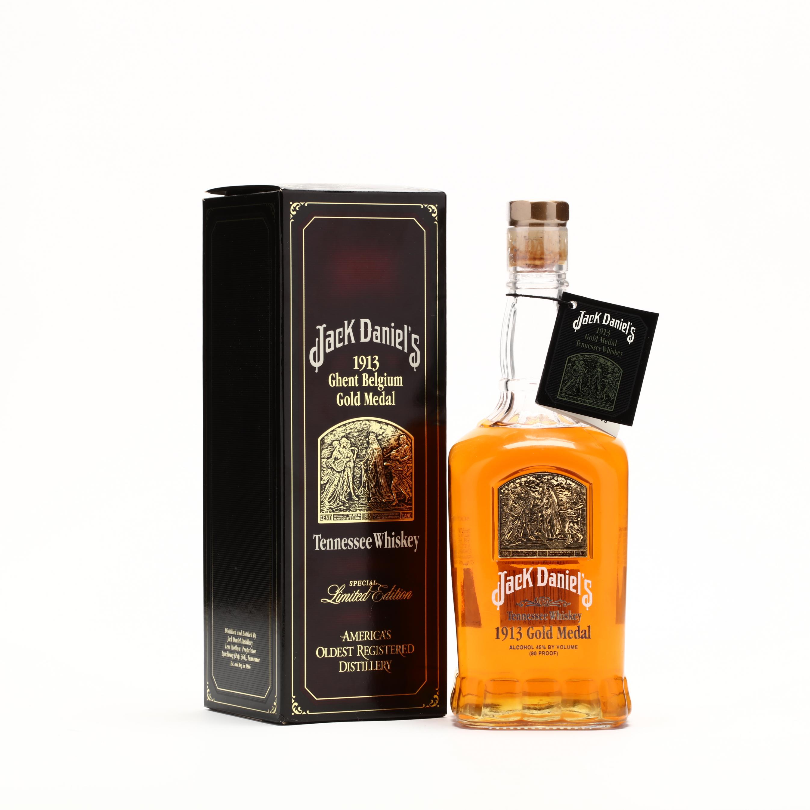 Jack Daniels 1913 Gold Medal Tennessee Whiskey (Lot 4147 - Fine
