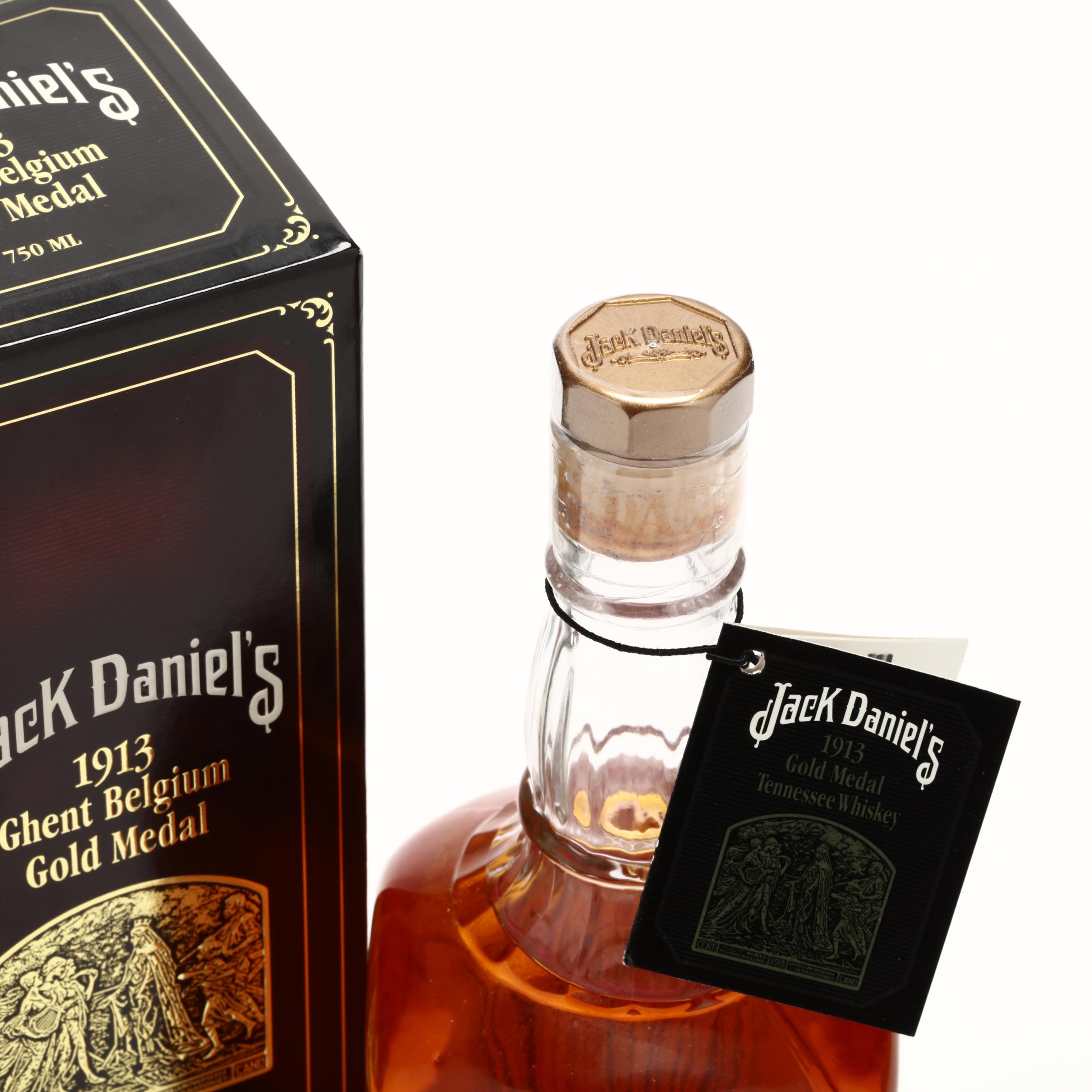 Jack Daniels 1913 Gold Medal Tennessee Whiskey (Lot 4147 - Fine