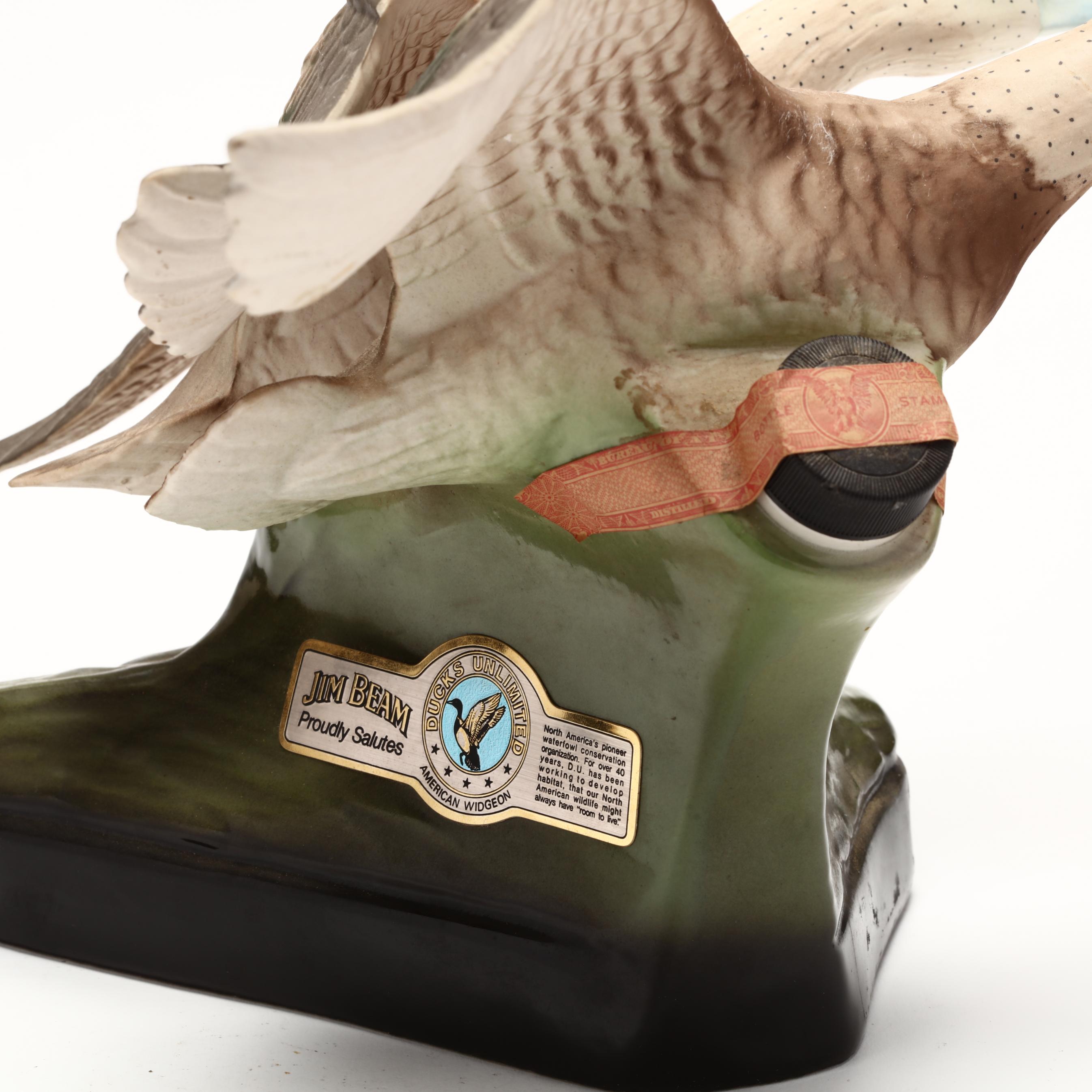 Jim Beam Whiskey in Ducks Unlimited Decanter (Lot 4200 - Fine Wine