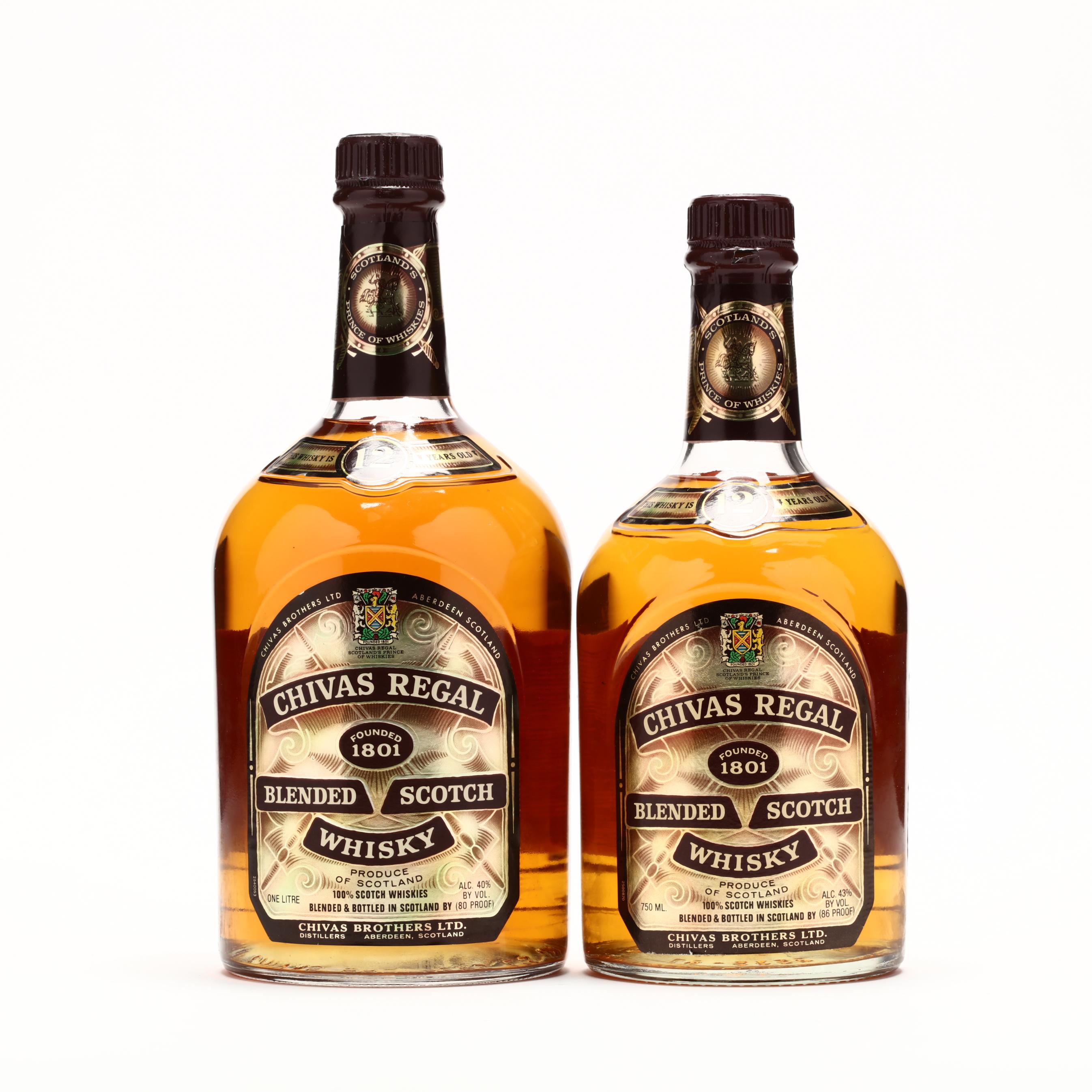 Chivas Regal Blended Scotch Whisky (Lot 4209 - Fine Wine Chivas Regal Blended Scotch Whisky (Lot 4209 - Fine Wine