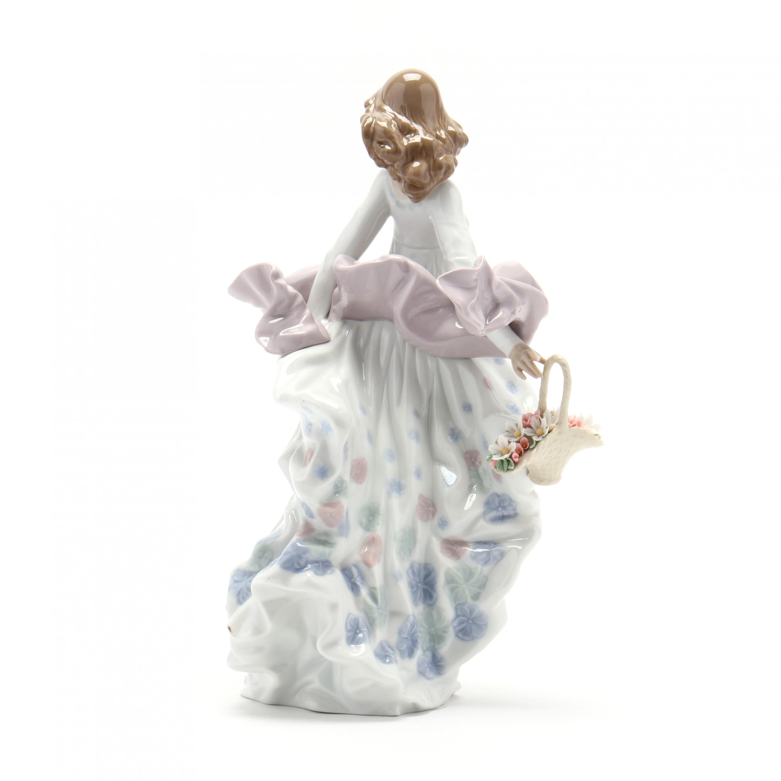 Spring Splendor Woman Figurine - Lladro-USA