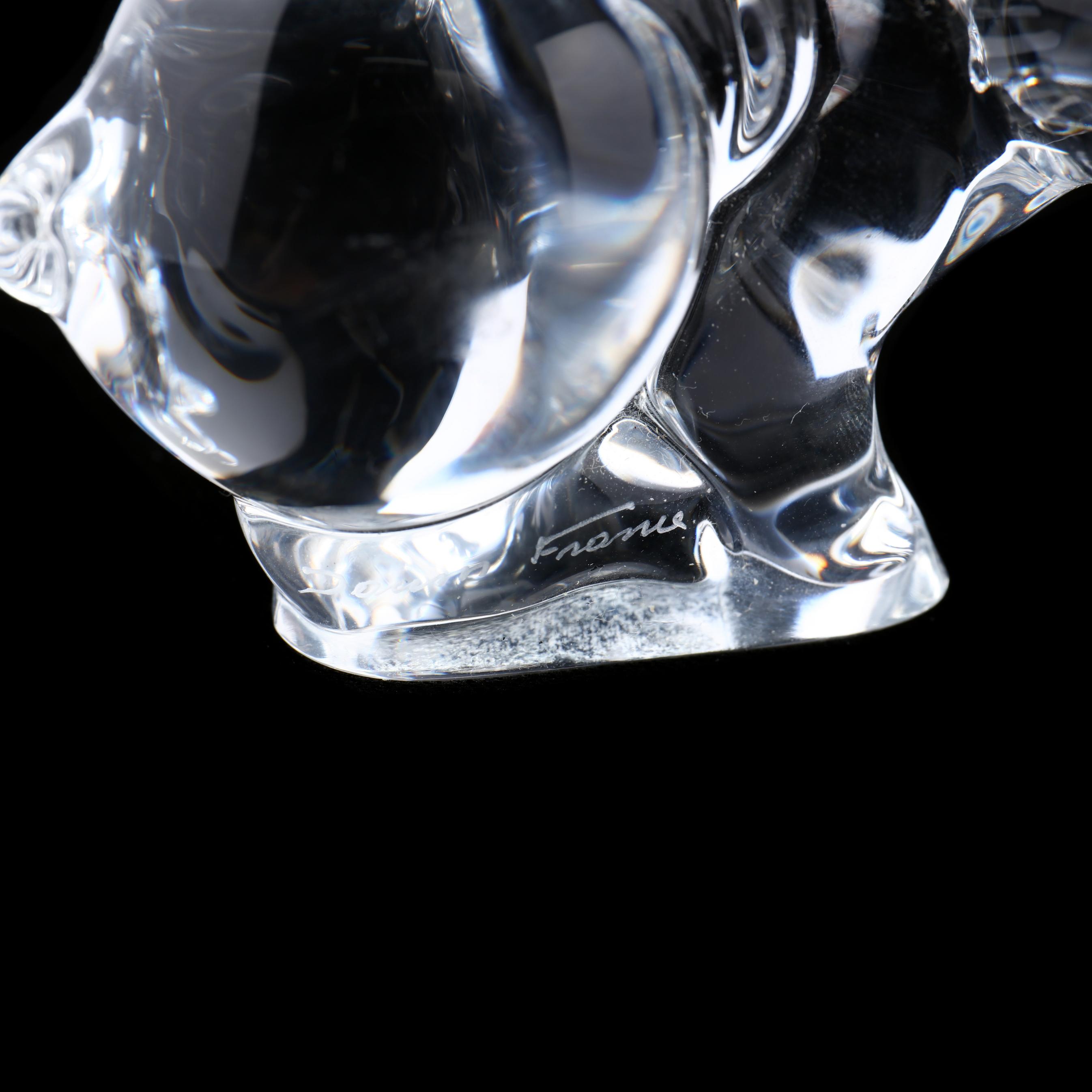 Daum, Four Crystal Animals (Lot 1290 - Modern Art & Design, Fine