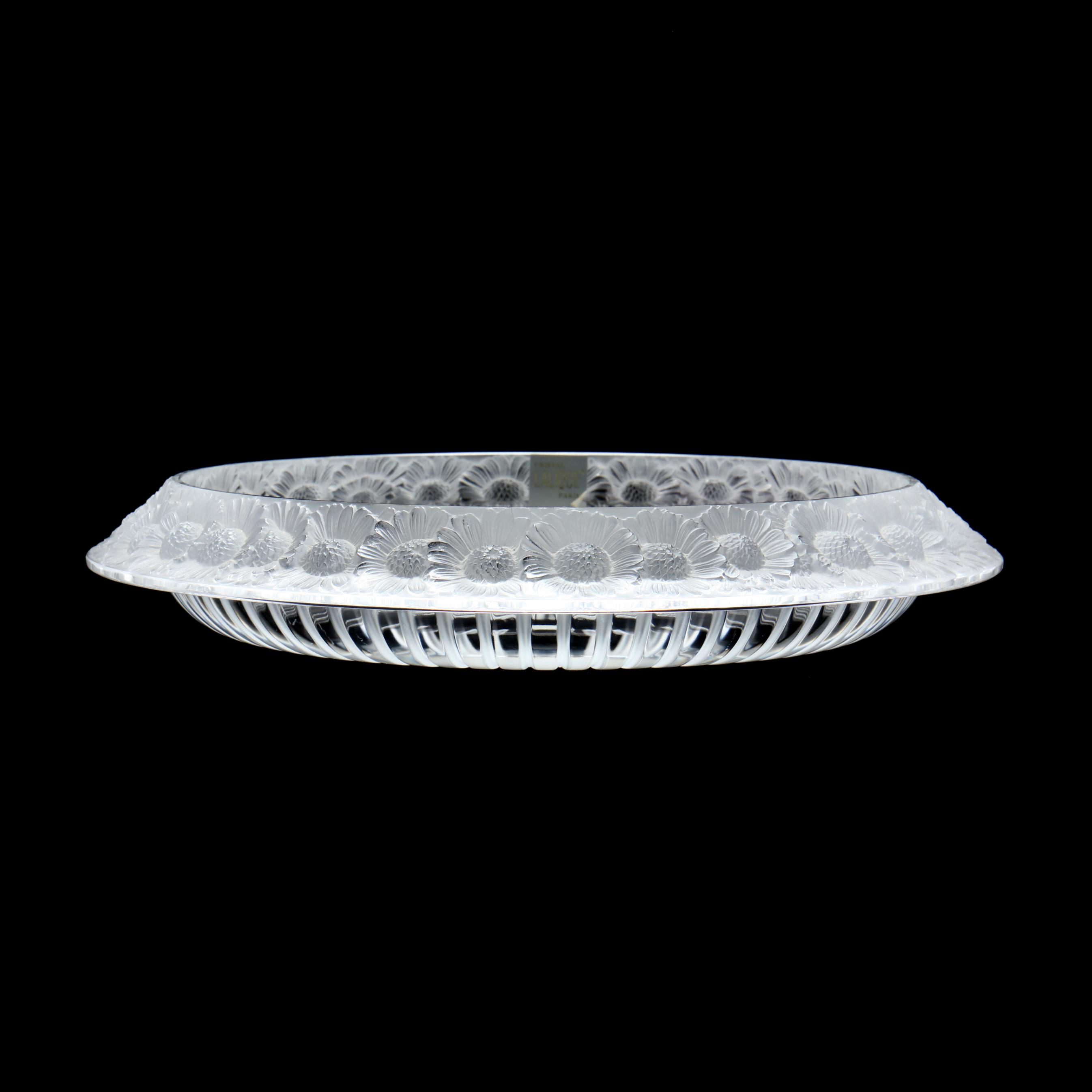 Lalique, Marguerites Large Crystal Bowl (Lot 1266 - Modern