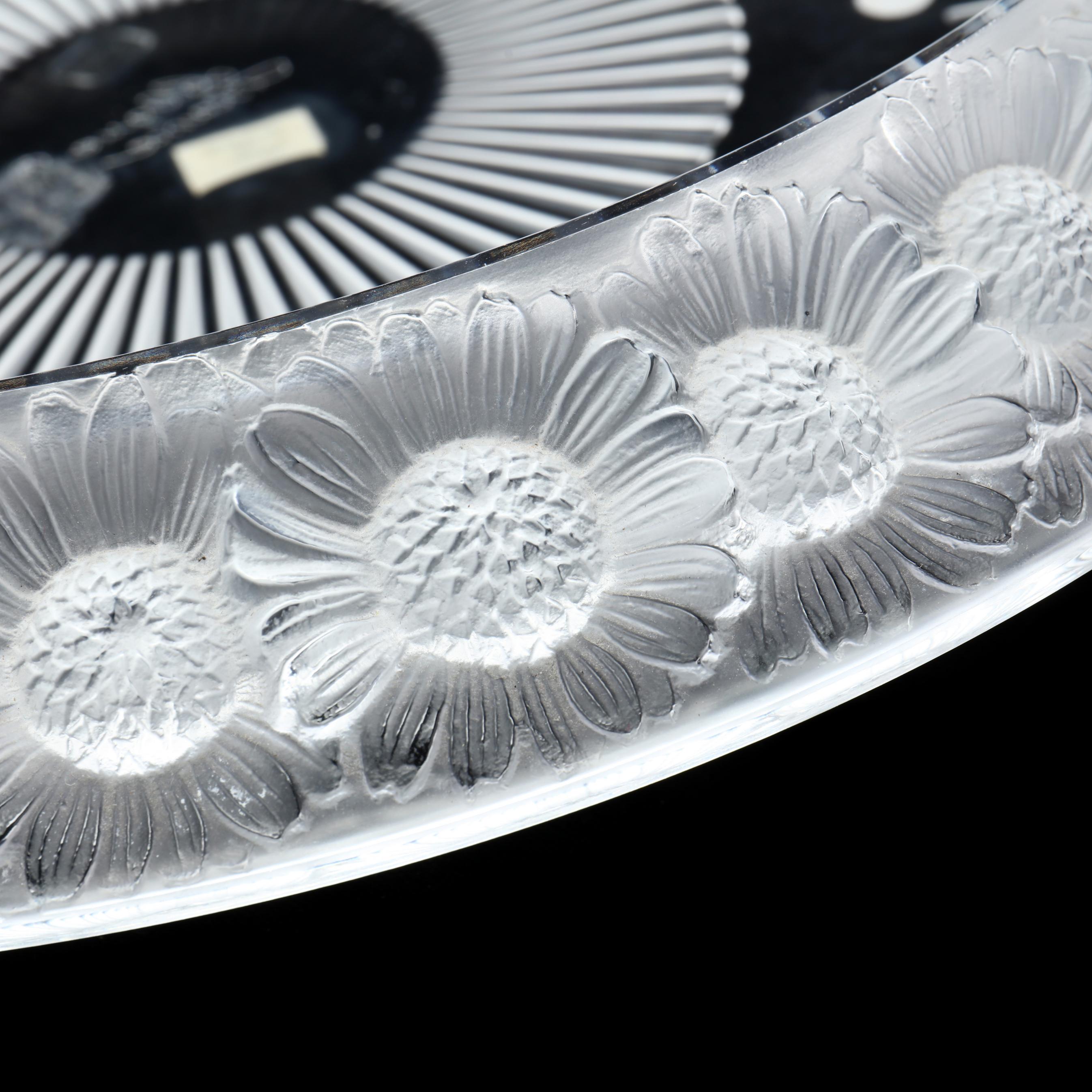 Lalique, Marguerites Large Crystal Bowl (Lot 1266 - Modern