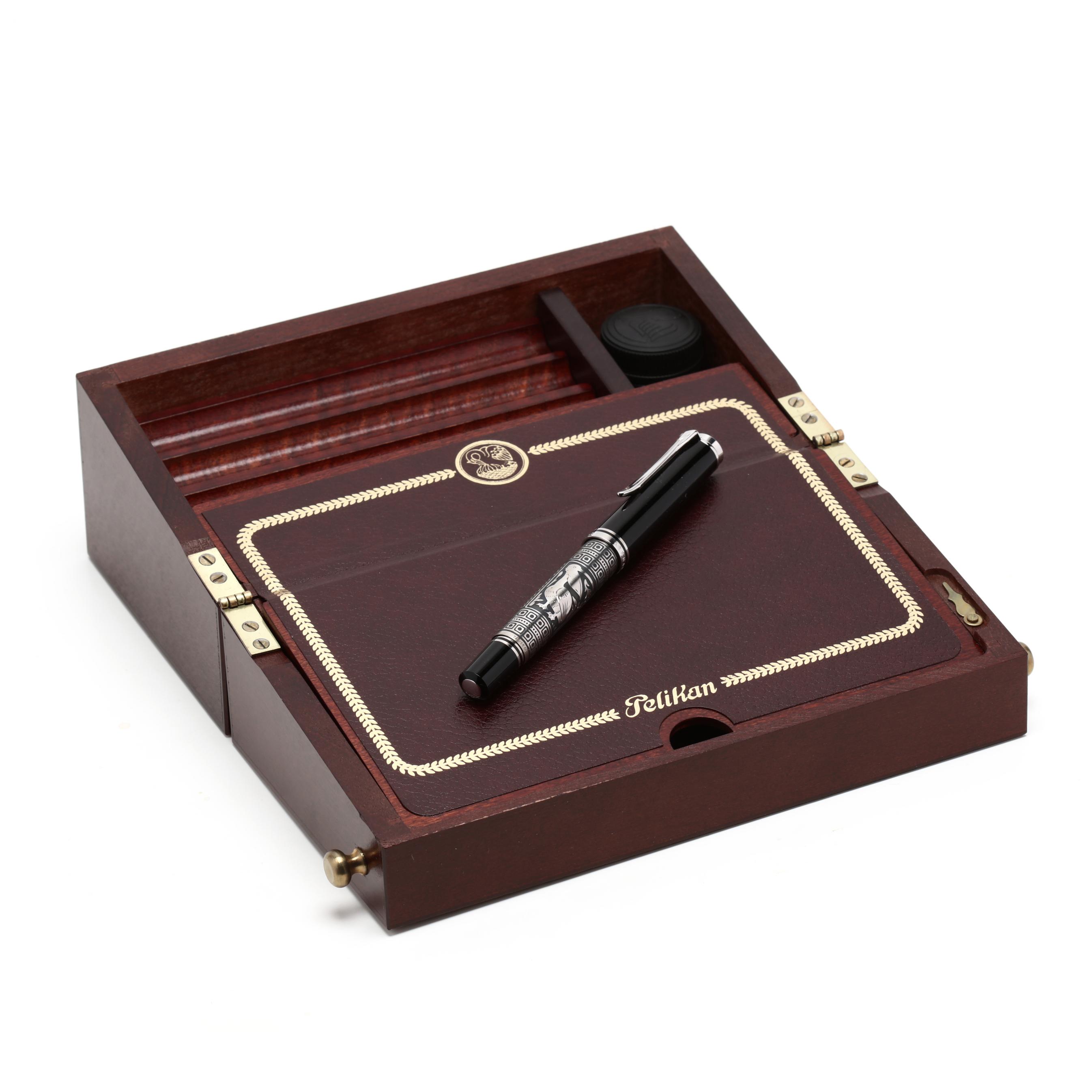 Pelikan, Günther Wagners Escritoire and Fountain Pen (Lot 1354