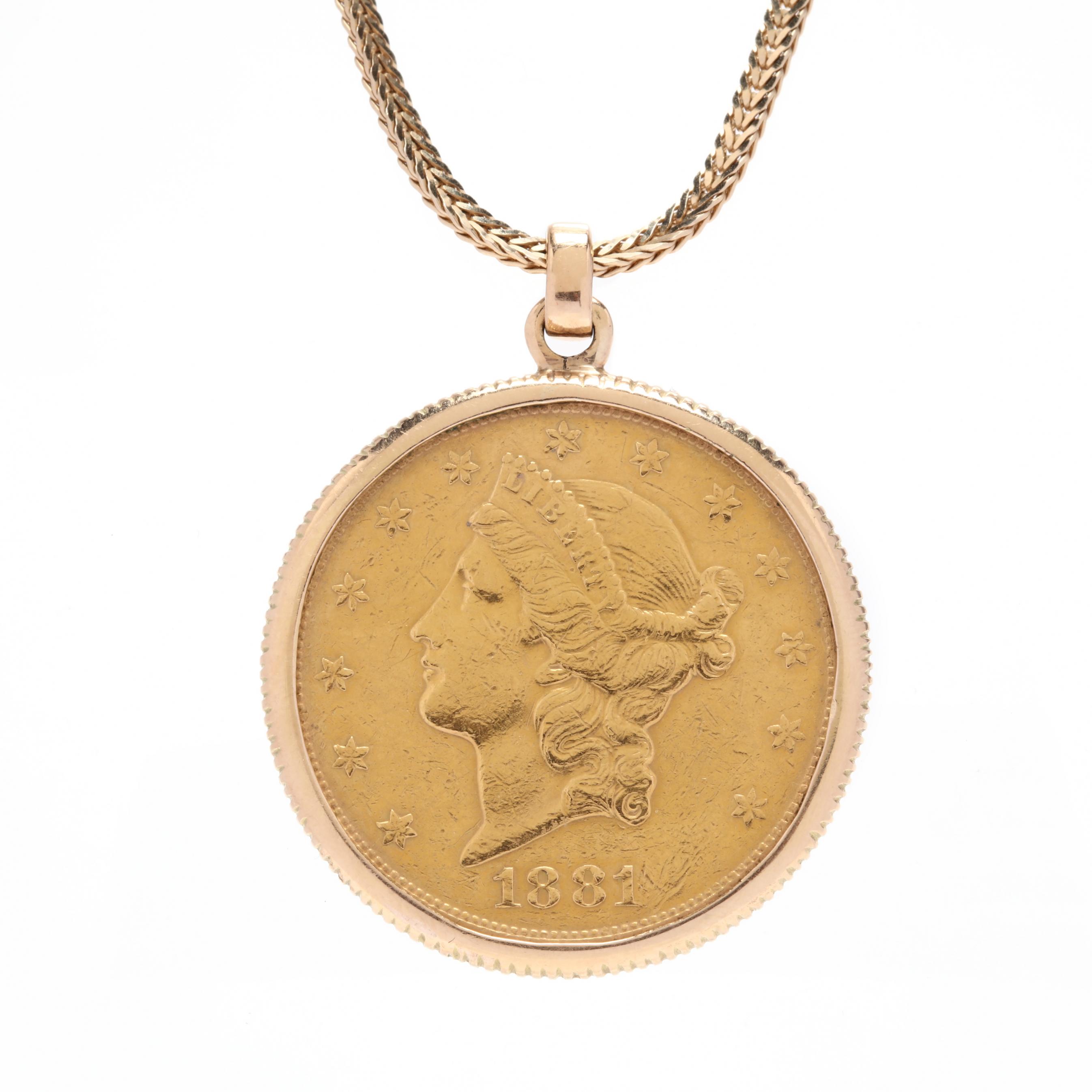 ネックレス・ペンダント Patou Gold Brass Coin Necklace JW1541002299G-10.jpg?v=1736766055