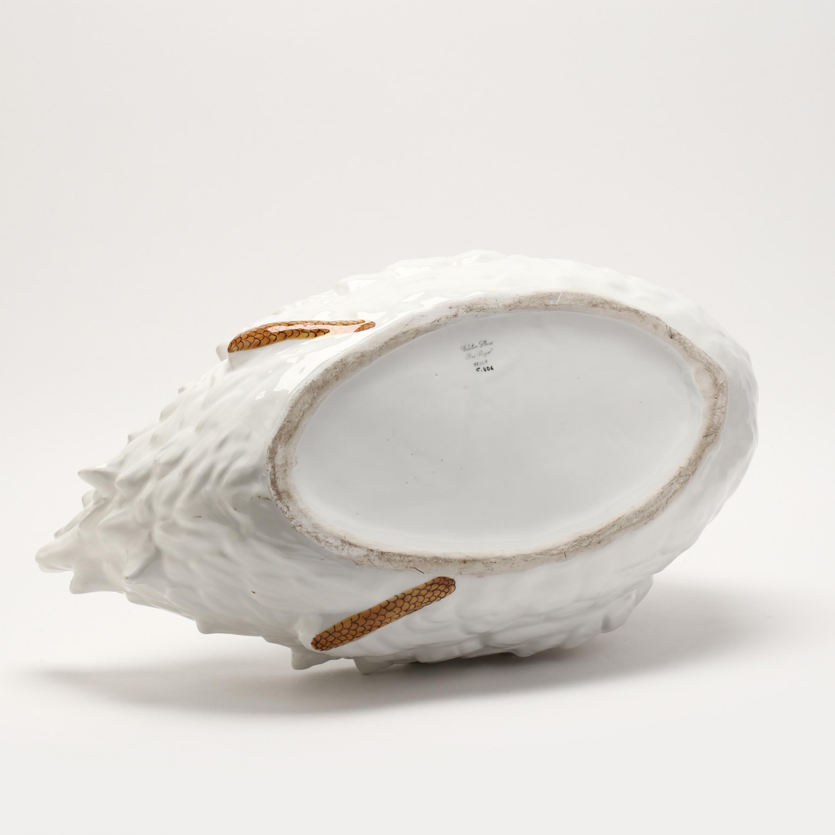 【くるみさん】【まとめ買い】SWAN 11袋 Chelsea House, Large Swan Form Lidded Tureen and Ladle (Lot 58