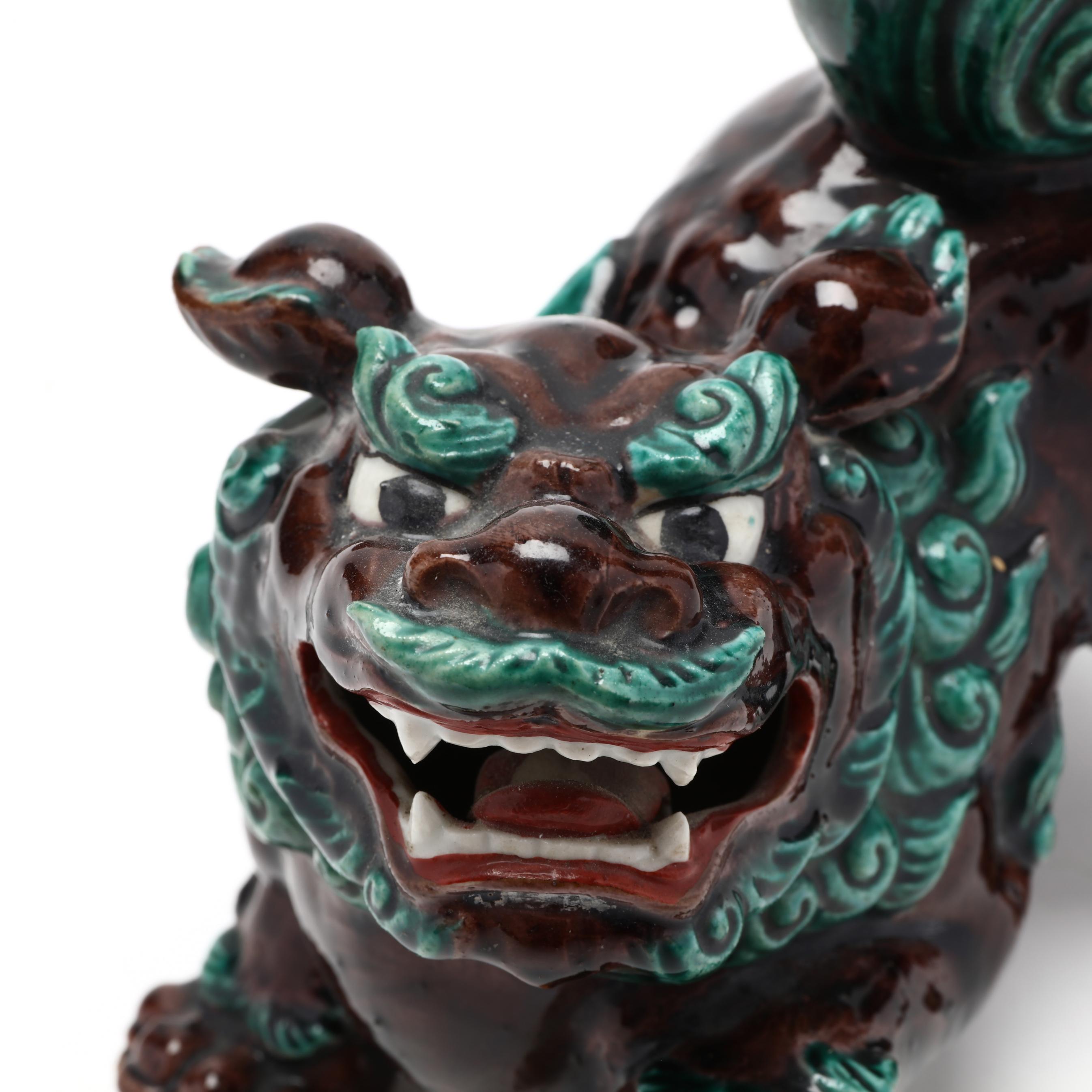 A Japanese Porcelain Shishi Lion (Lot 1169 - Asian Arts & Modern