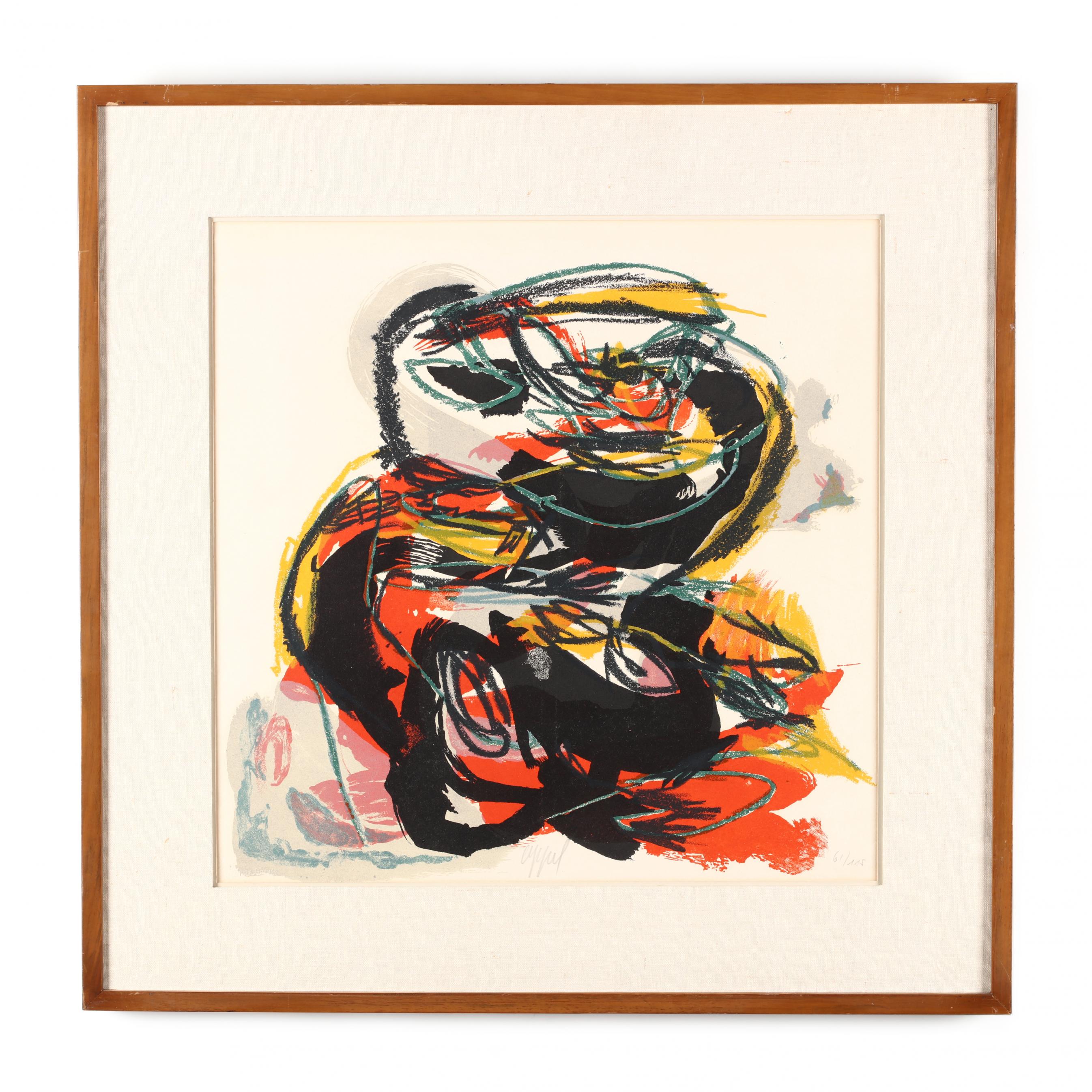 Karel Appel (Dutch, 1921–2006), Paysages Humaines (Lot 1378