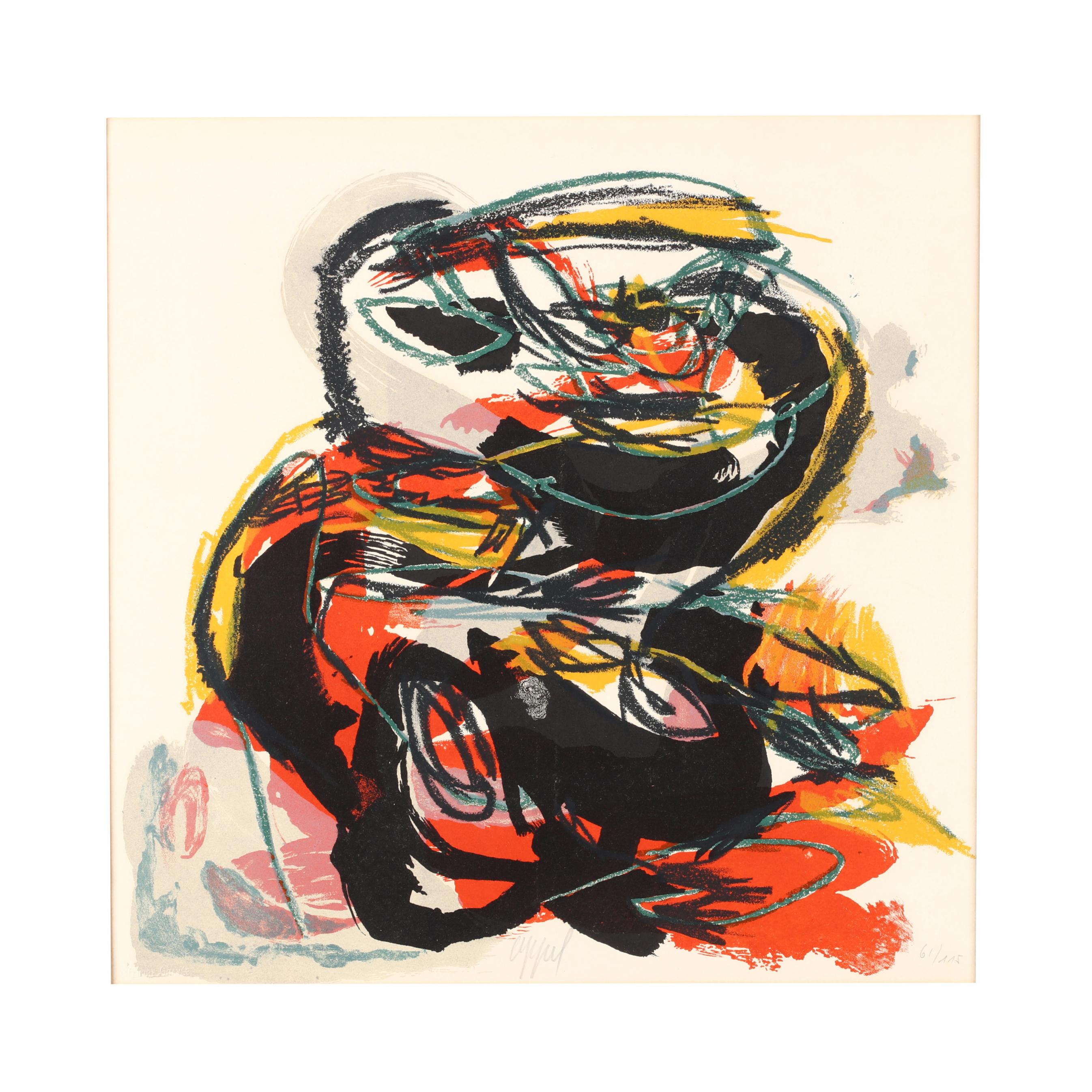Karel Appel (Dutch, 1921–2006), Paysages Humaines (Lot 1378 - Asian Arts & Modern Art & DesignAug 6, 2020, 10:00am) Karel Appel (Dutch, 1921–2006), Paysages Humaines (Lot 1378 - Asian Arts & Modern Art & DesignAug 6, 2020, 10:00am)