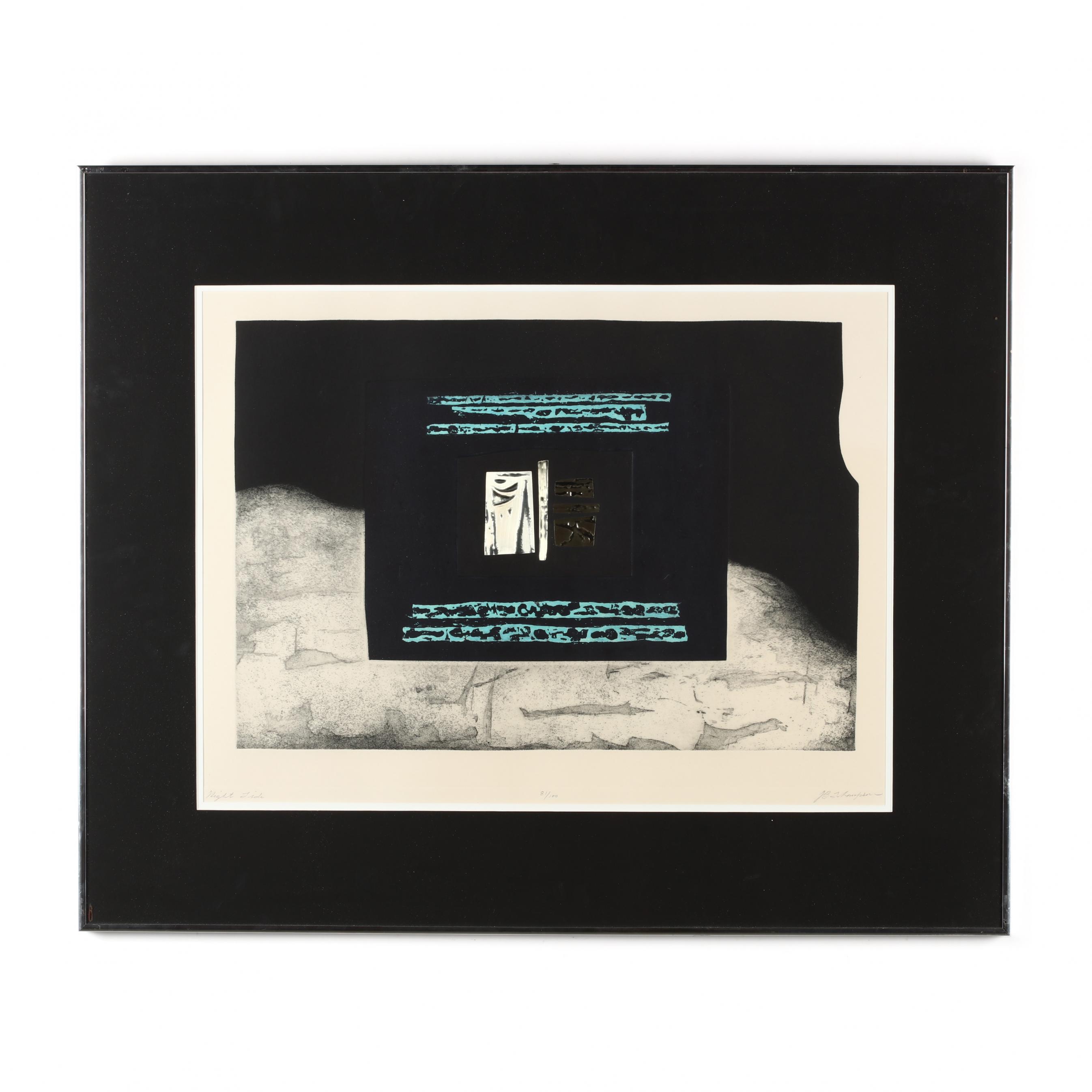 J. B. Thompson (1932 - 1984), Night Tide and Vision IV (Lot