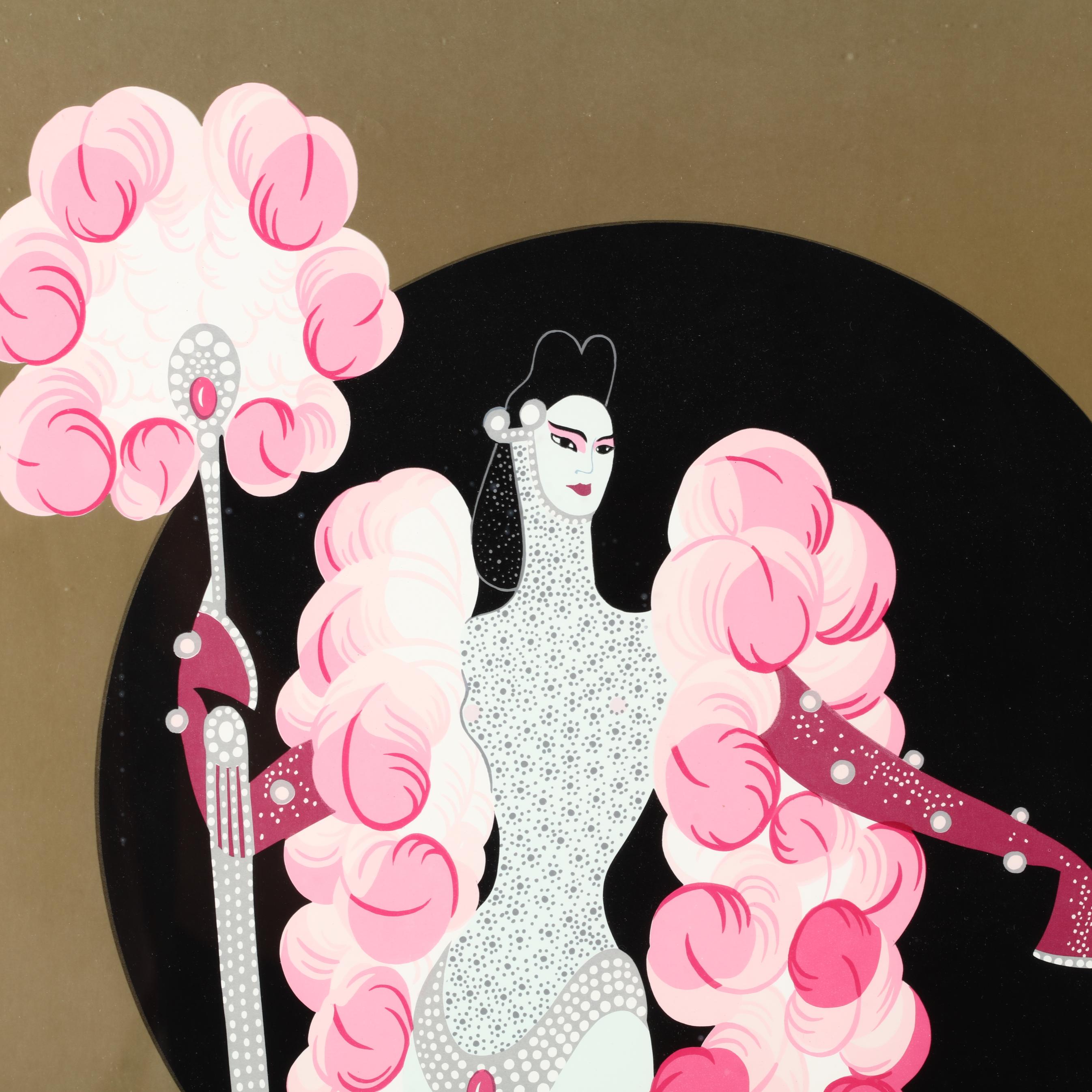 Erté (French, 1892–1990), Two Serigraphy Posters (Lot 1337 - Asian
