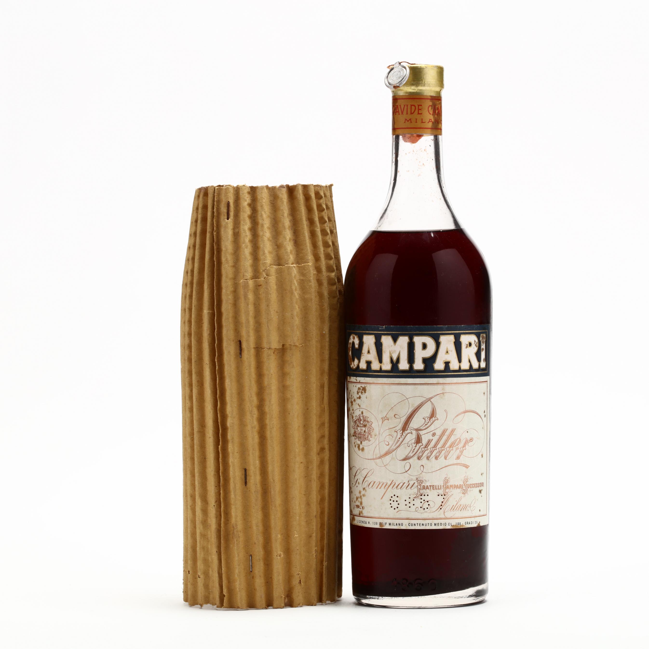 Campari Bitter (Lot 6192 - Rare SpiritsSep 18, 2020, 1:00pm)
