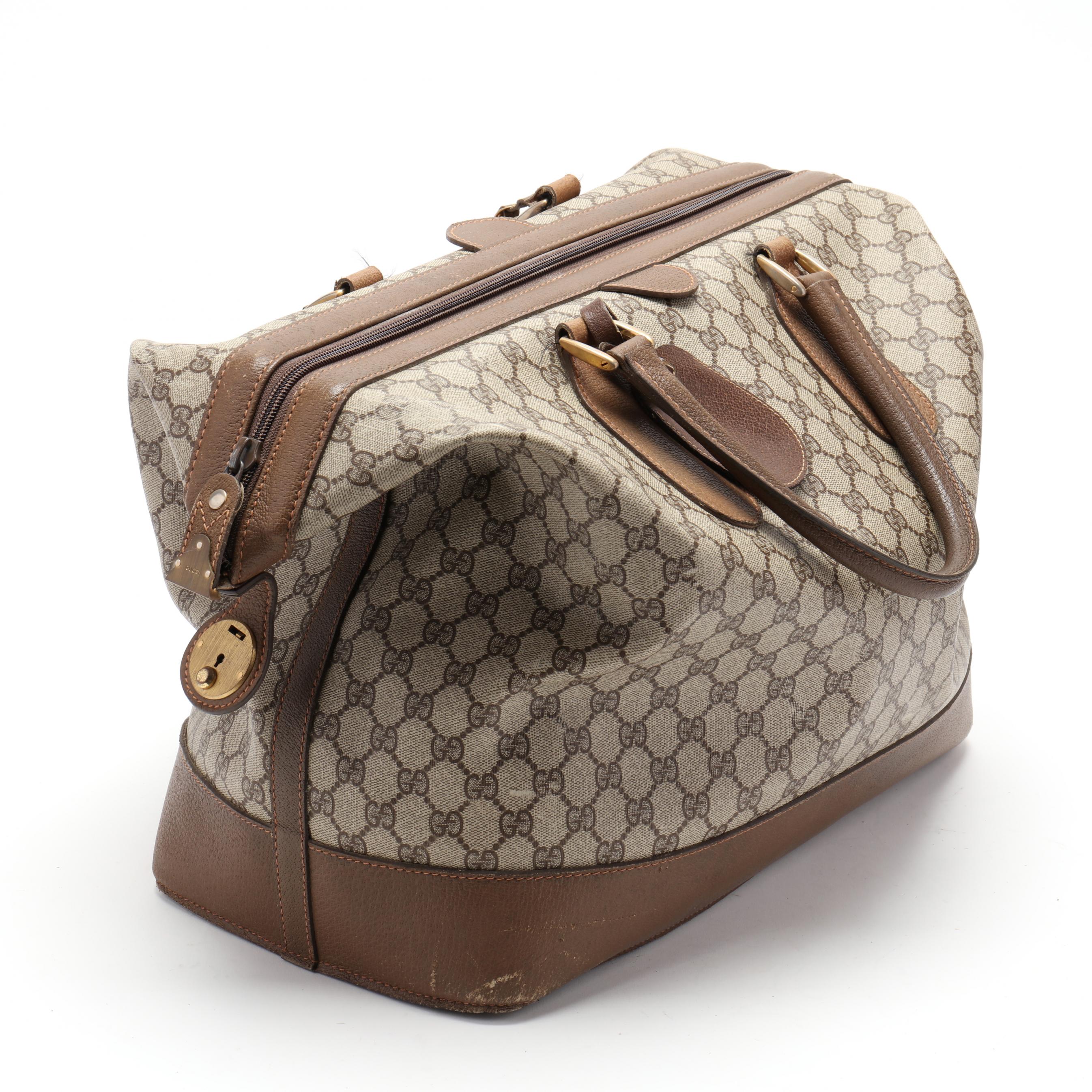 Vintage Gucci Weekend Travel Bag (Lot 1421 - Estate Jewelry