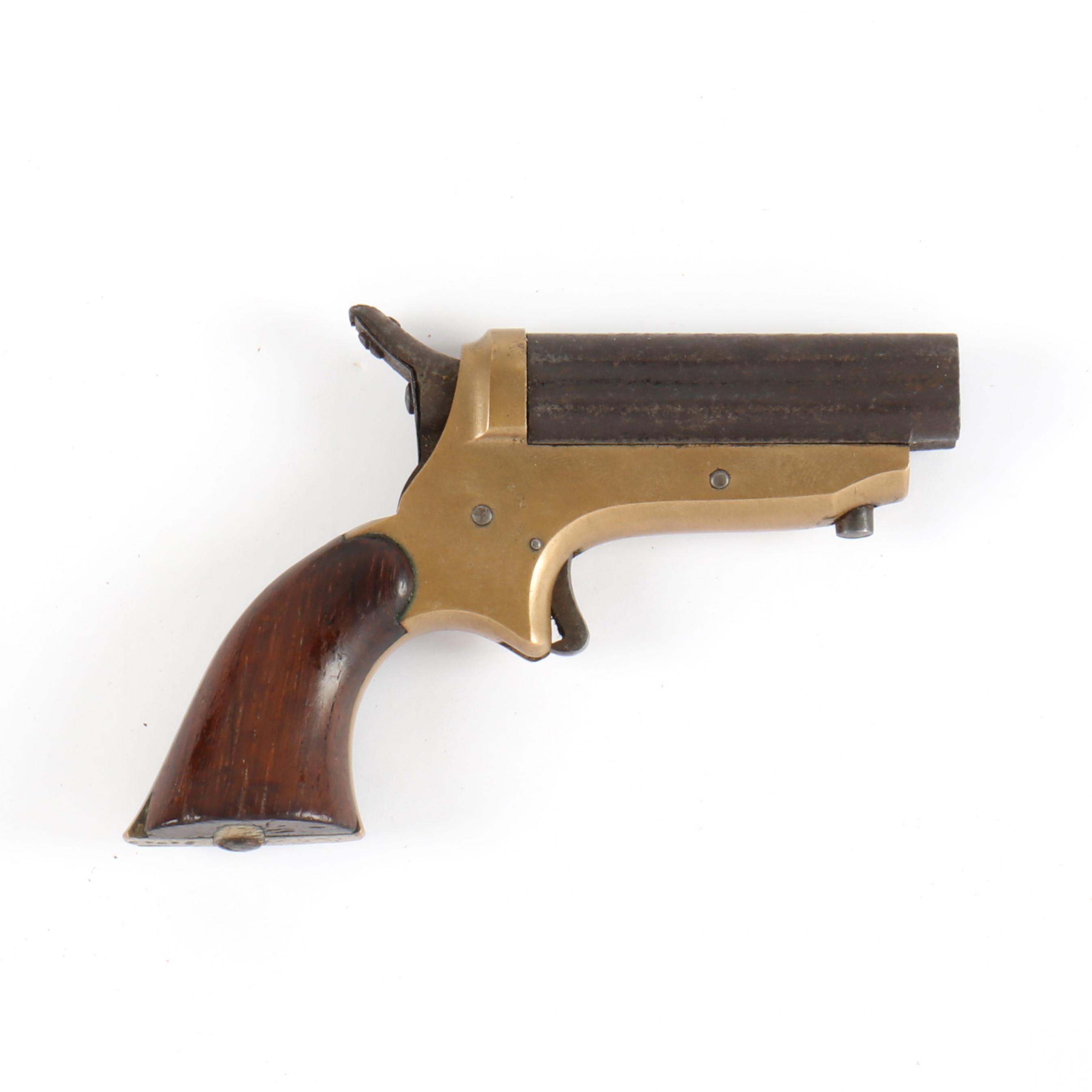 Sharps Model 1 Breech-Loading Four-Shot Pepperbox Pistol Sharps Model 1 Breech-Loading Four-Shot Pepperbox Pistol