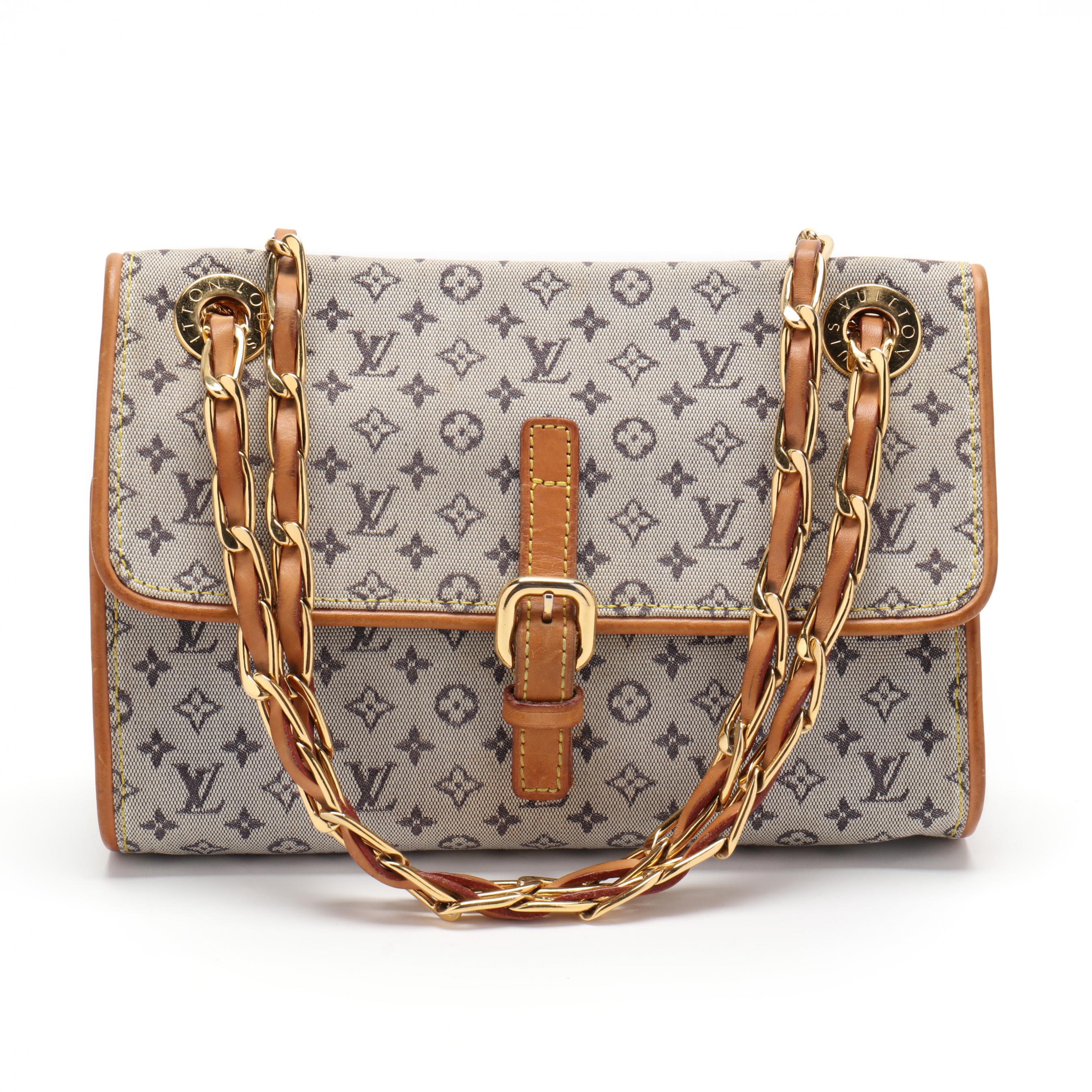 Louis Vuitton Grey x Navy Monogram Mini Lin Camille Crossbody Chain Flap Bag  at 1stDibs  louis vuitton camille bag, louis vuitton small purse with chain,  lv crossbody with chain