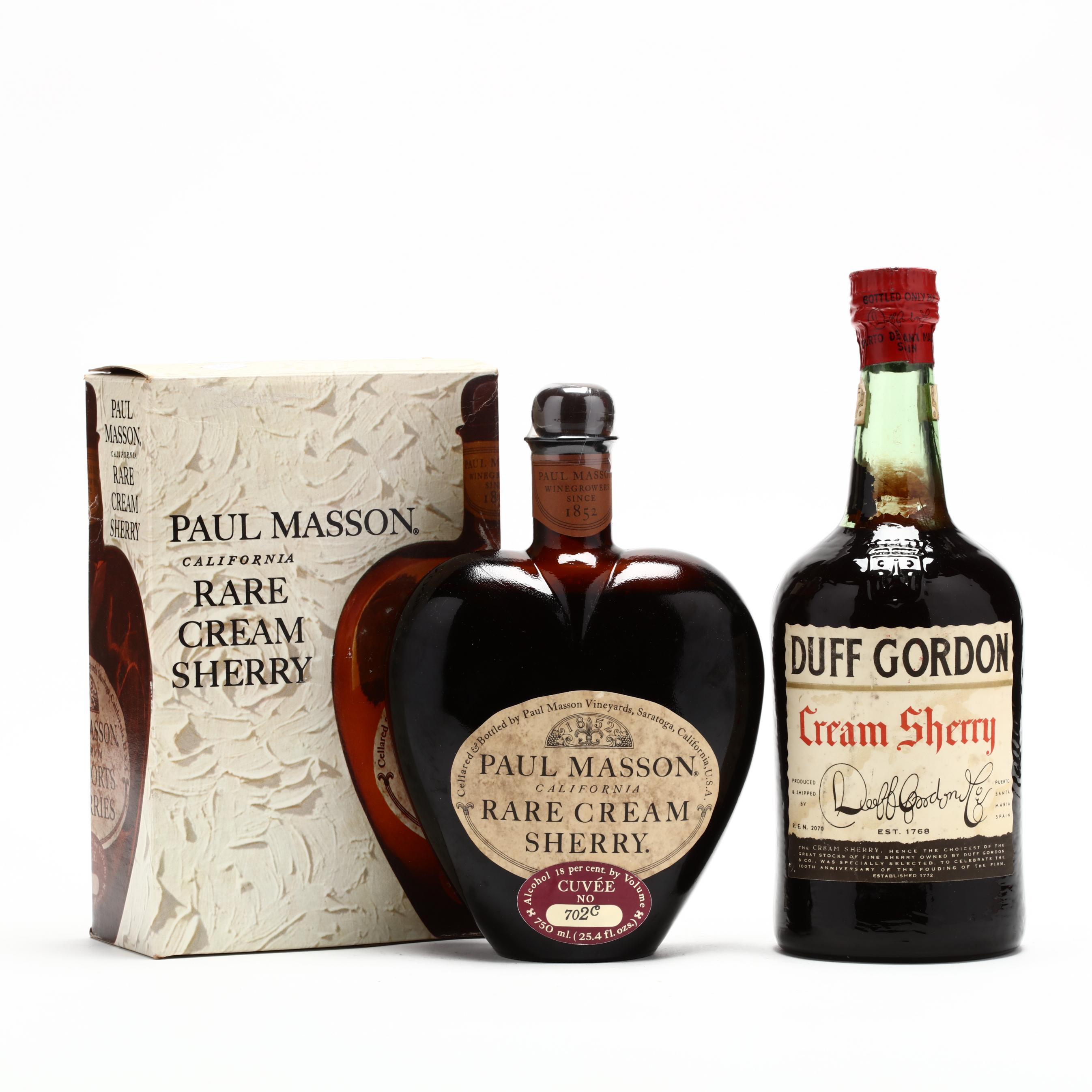 An Astounding Collection of Cream Sherry (Lot 6194 - Rare 