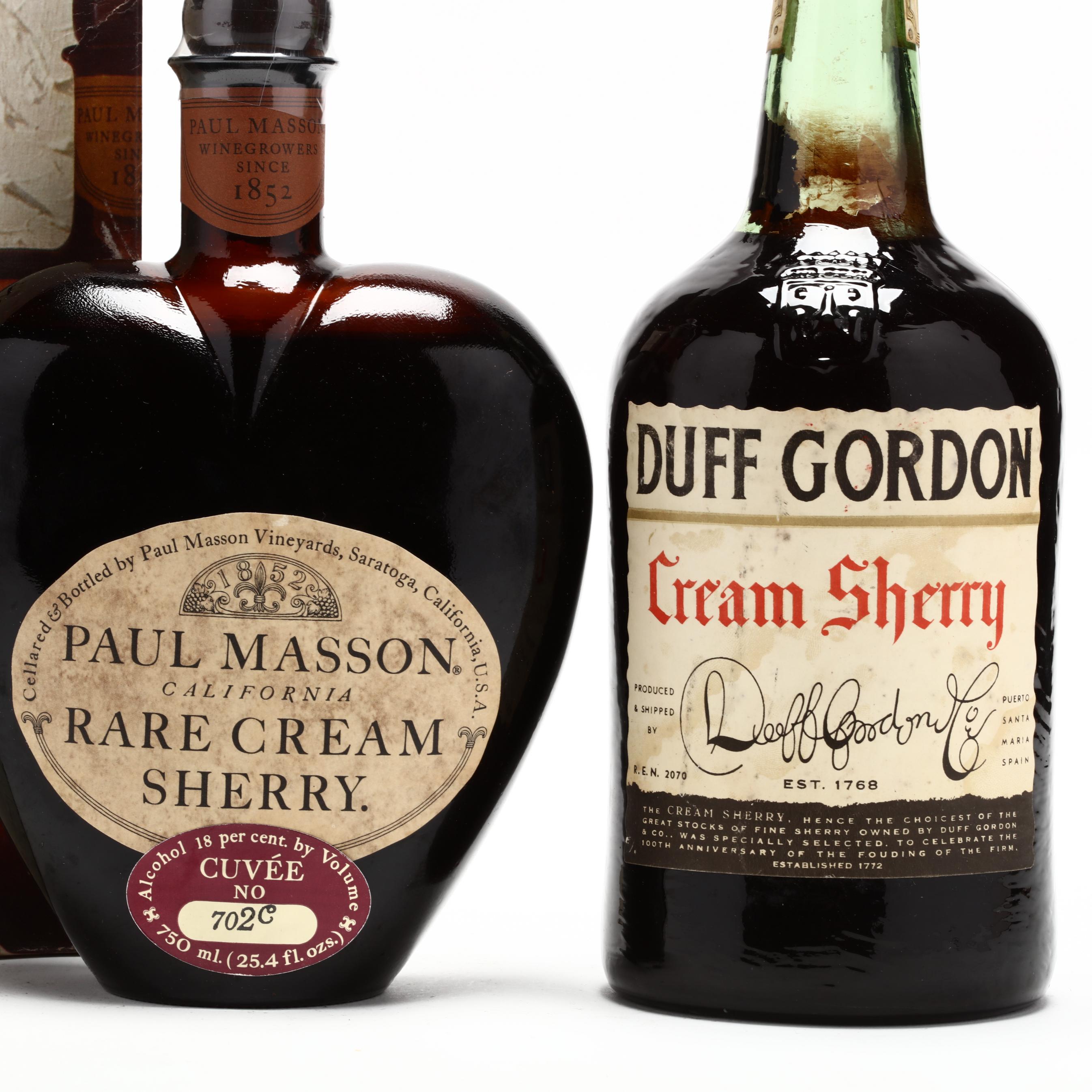 An Astounding Collection of Cream Sherry (Lot 6194 - Rare 