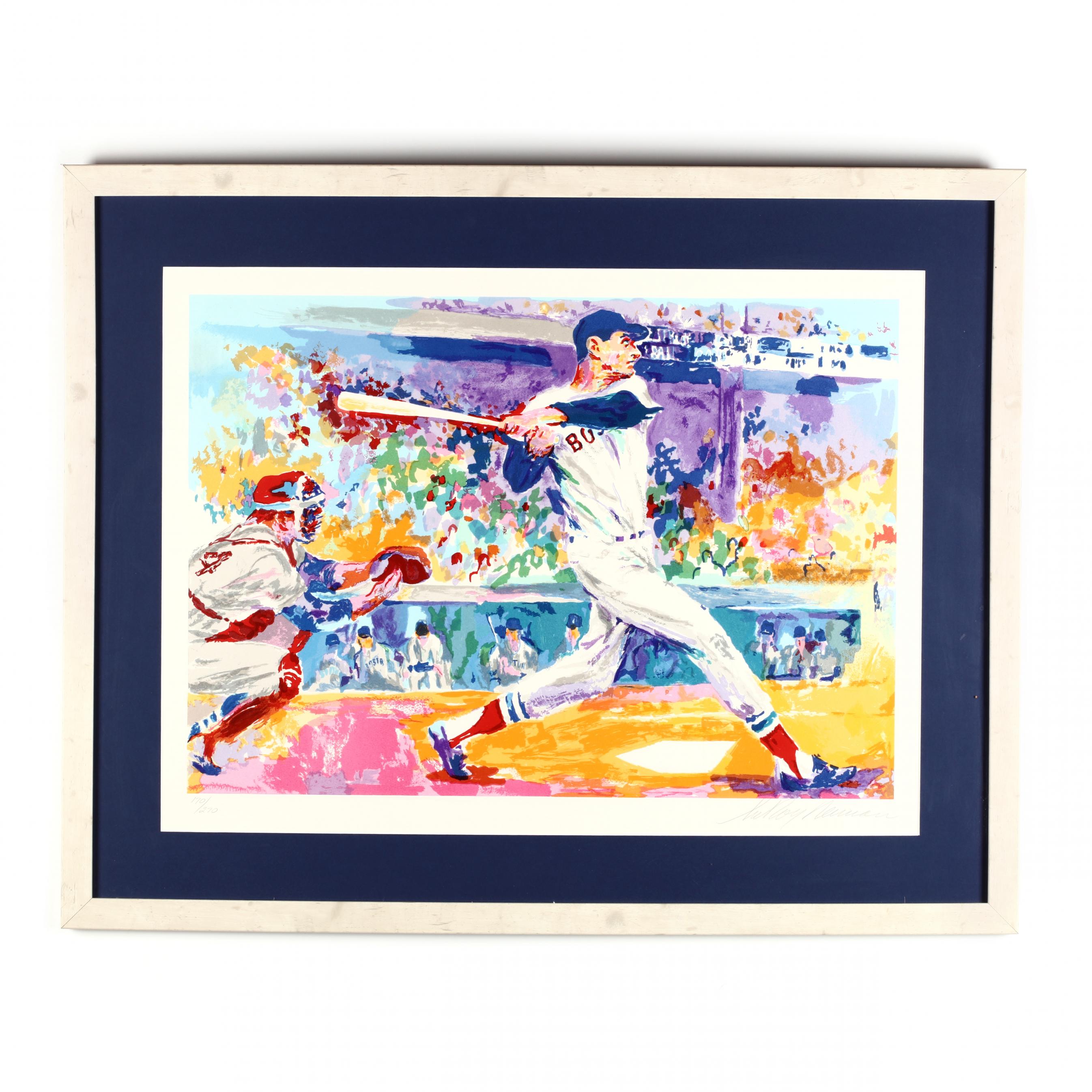 LeRoy Neiman (American, 1921–2012), Ted Williams - The Splendid