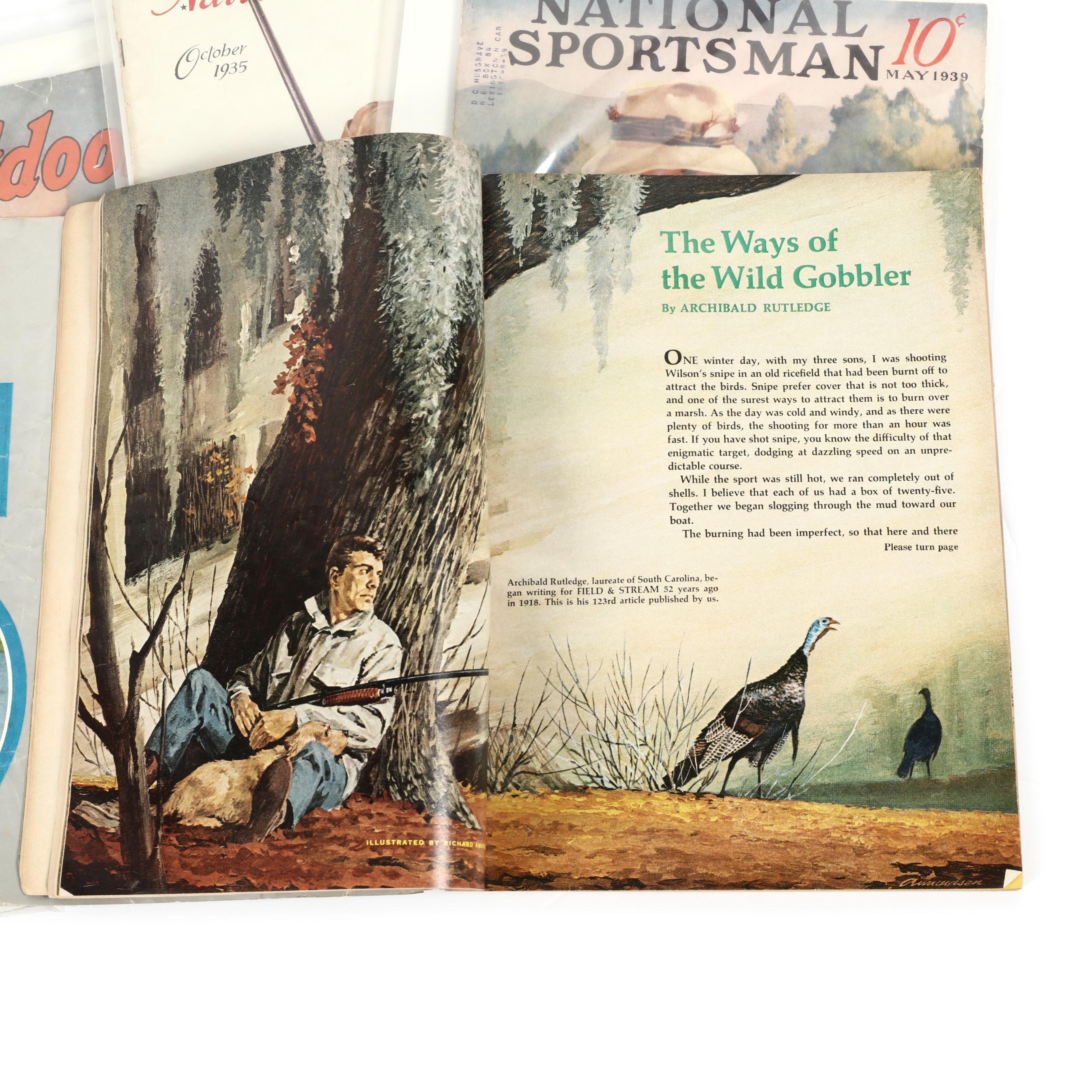 Over (30) Vintage Hunting and Fishing Magazines Plus Various Printed  Ephemera (Lot 1118 - From the Personal Collection of Bob TimberlakeNov 14,  2020, 9:00am)