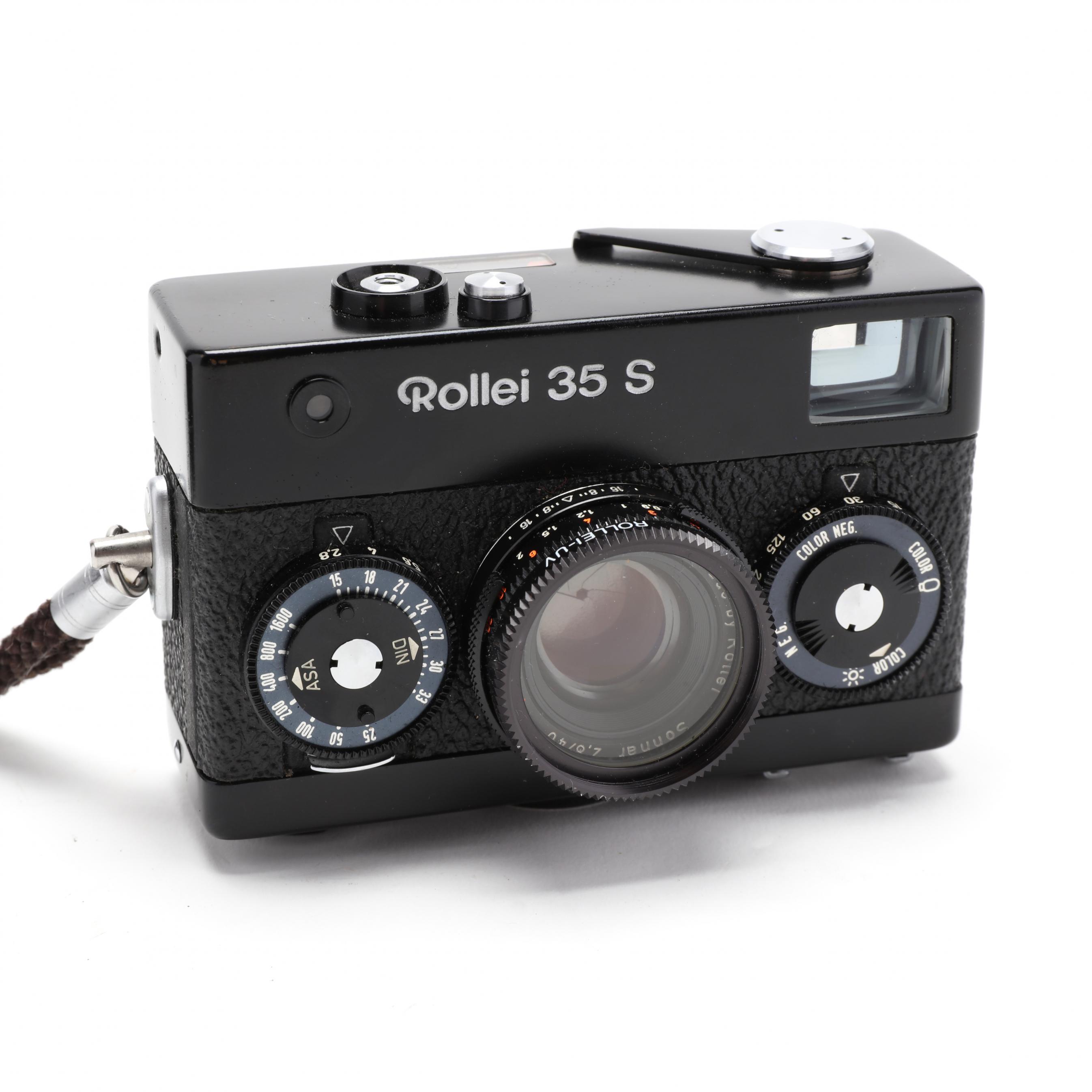 【良品】Rollei 35 S ブラック 完動品 #r20 良品】Rollei 35 S ブラック 完動品 #r20