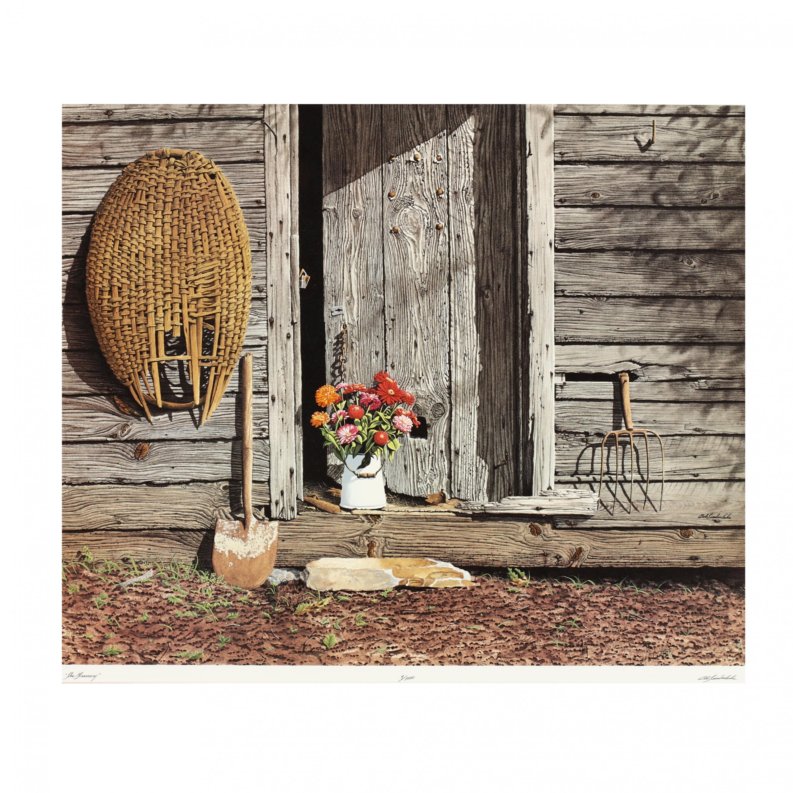 Bob Timberlake (NC, born 1937), The Granary (with model) (Lot 1307