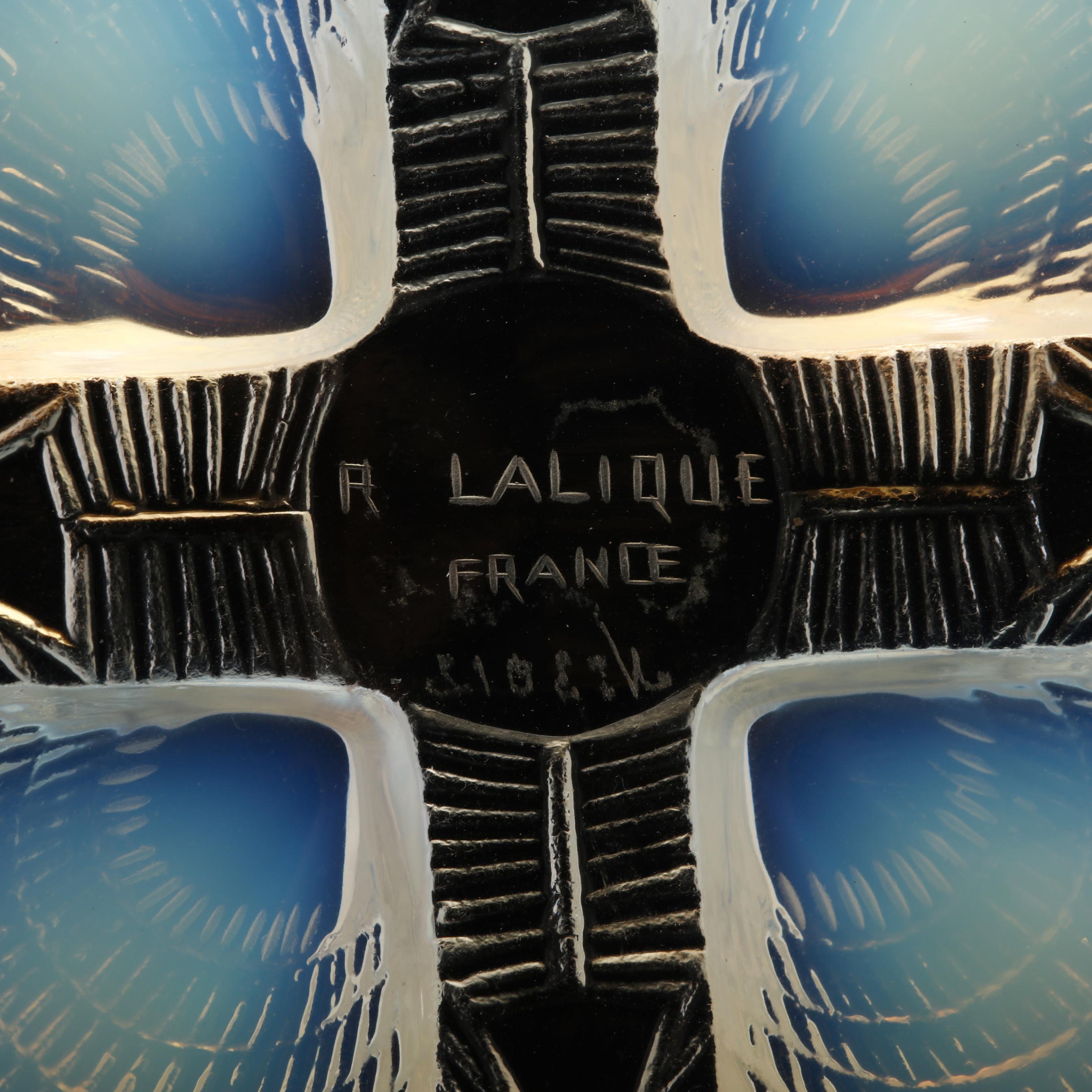 Rene Lalique, Coquilles Opalescent Glass Plate (Lot 2002 - )