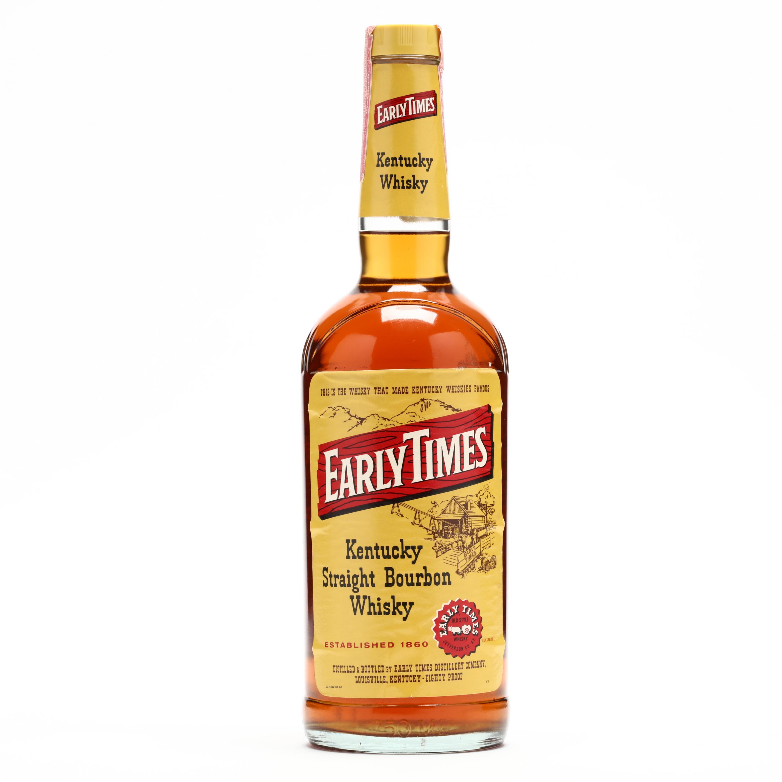未開封 古酒 EARLY TIMES Bourbon Whisky 700ml Early Times Old Style Kentucky Bourbon Whiskey