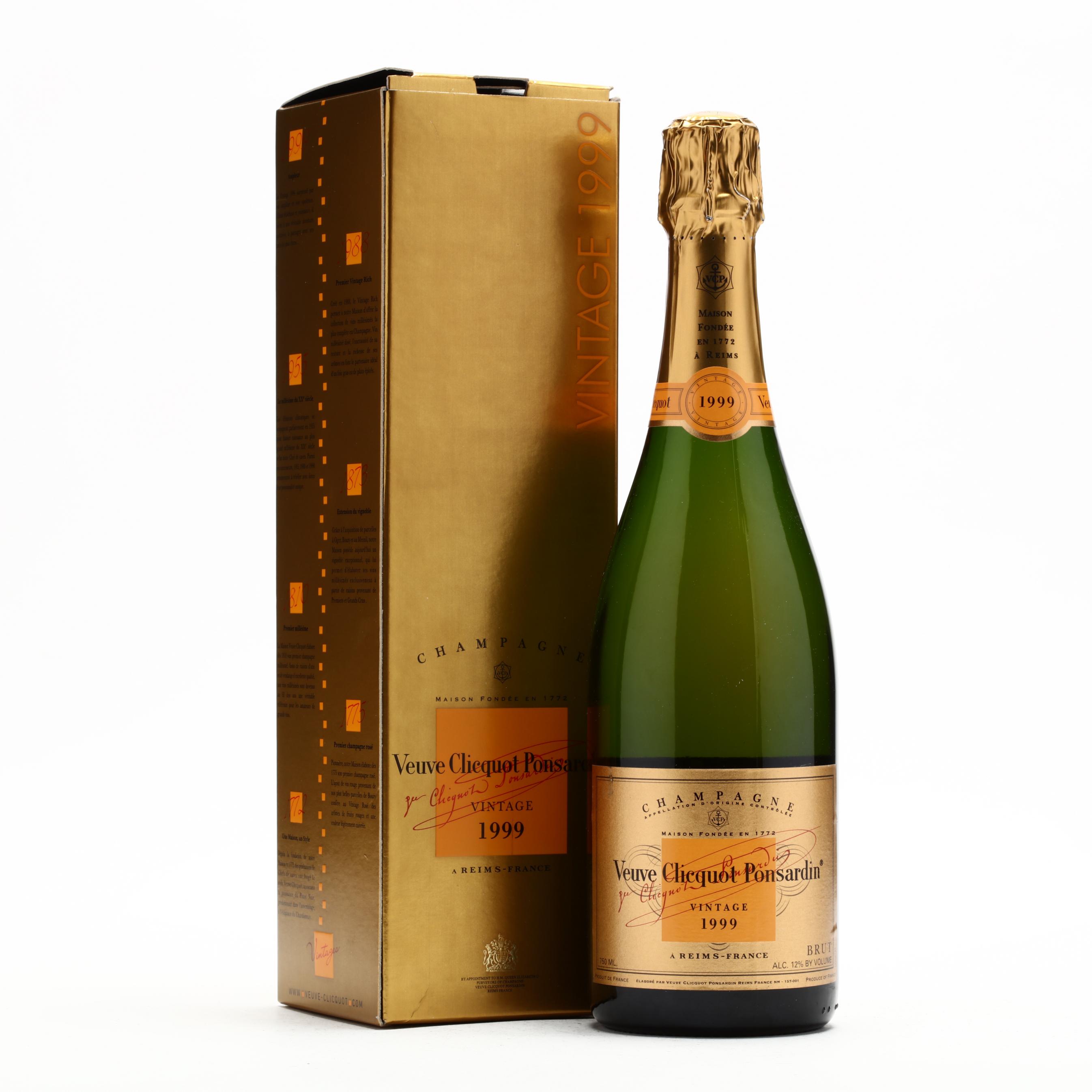 Veuve Clicquot Champagne - Vintage 1999 (Lot 5344 - Fine WineSep