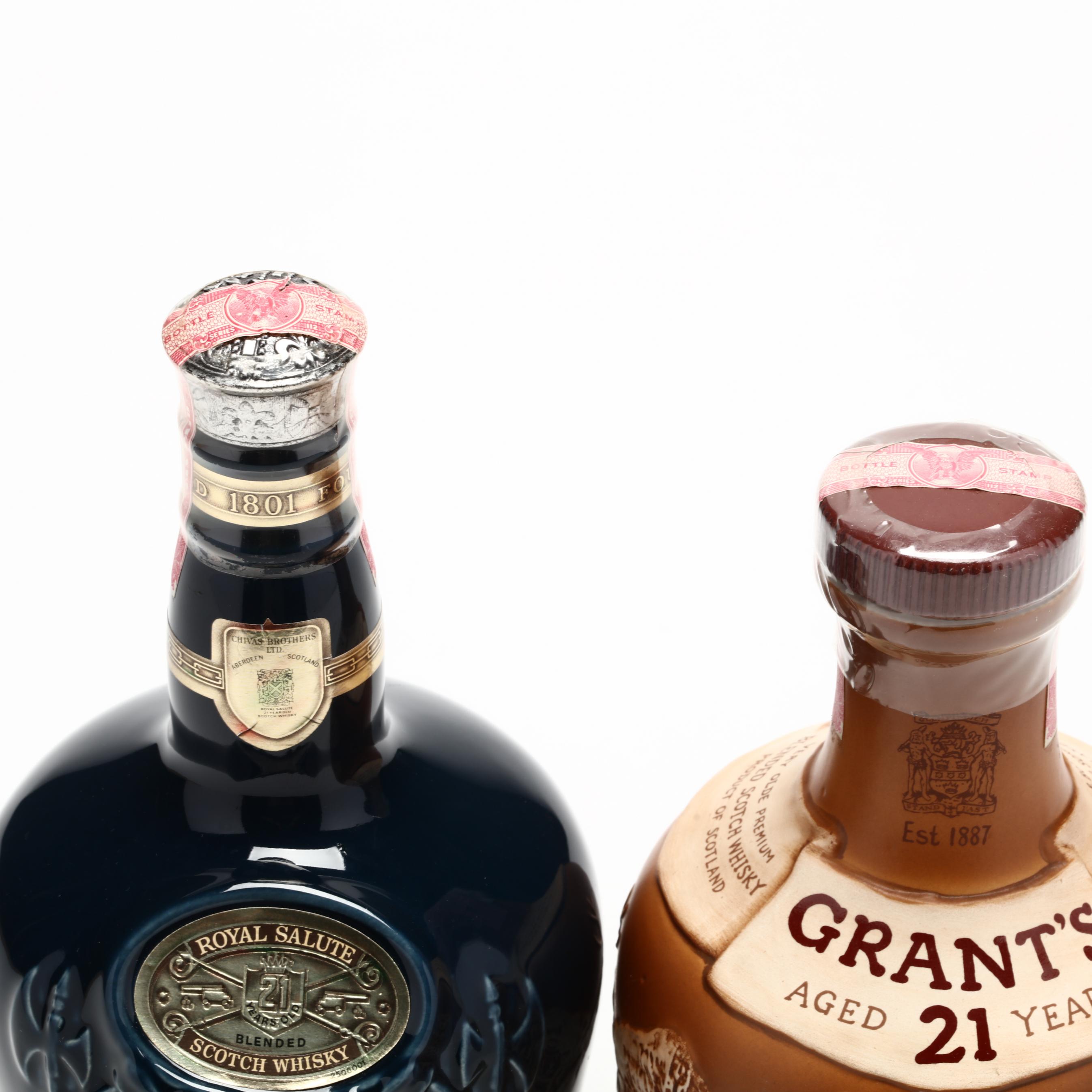 A Decanter Duo of Blended Scotch Whisky (Lot 6072 - Rare A Decanter Duo of Blended Scotch Whisky (Lot 6072 - Rare